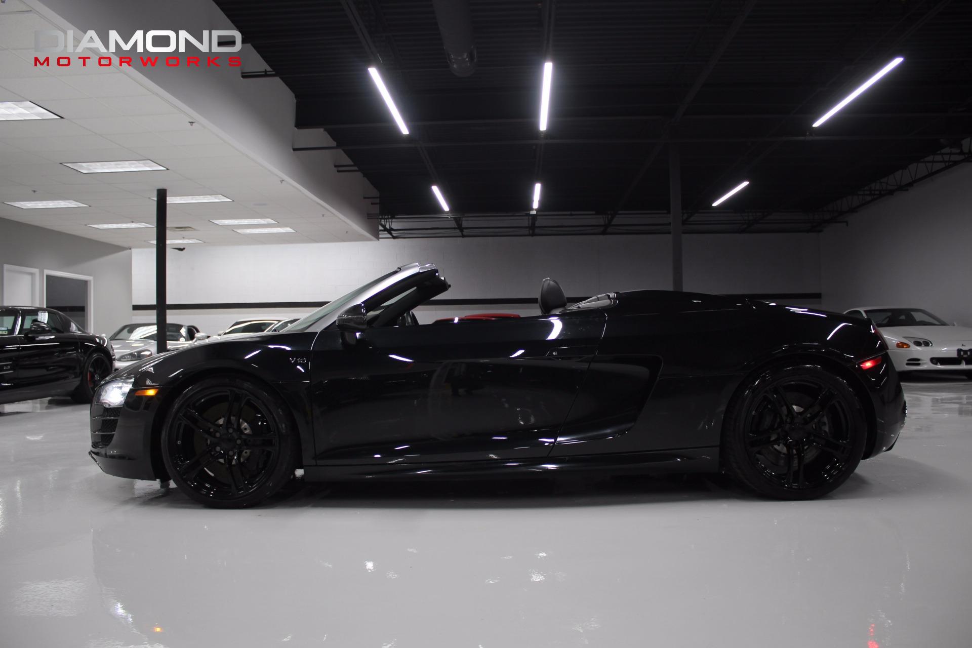 Image result for blacked out r8 spyder