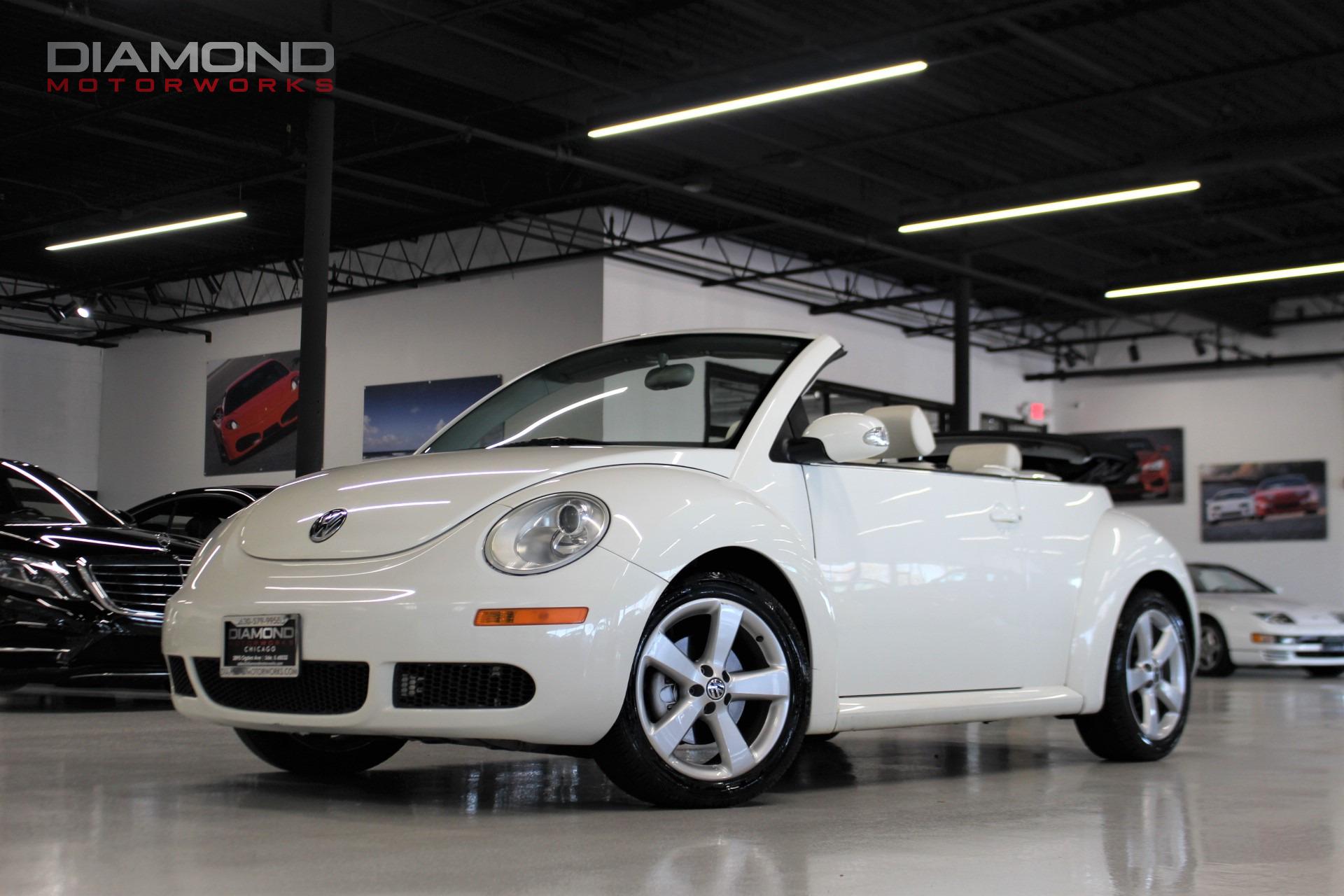 2007 volkswagen new beetle triple white