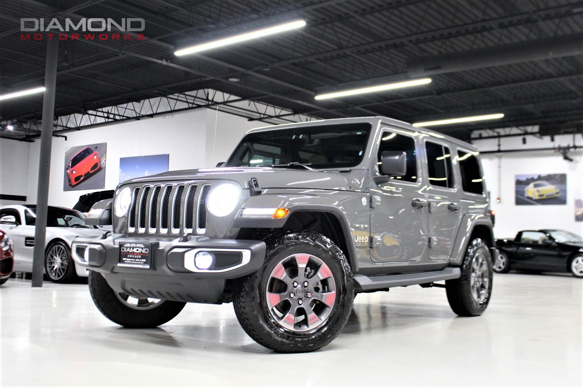 Used 2018 Jeep Wrangler Unlimited Sahara For Sale (Sold