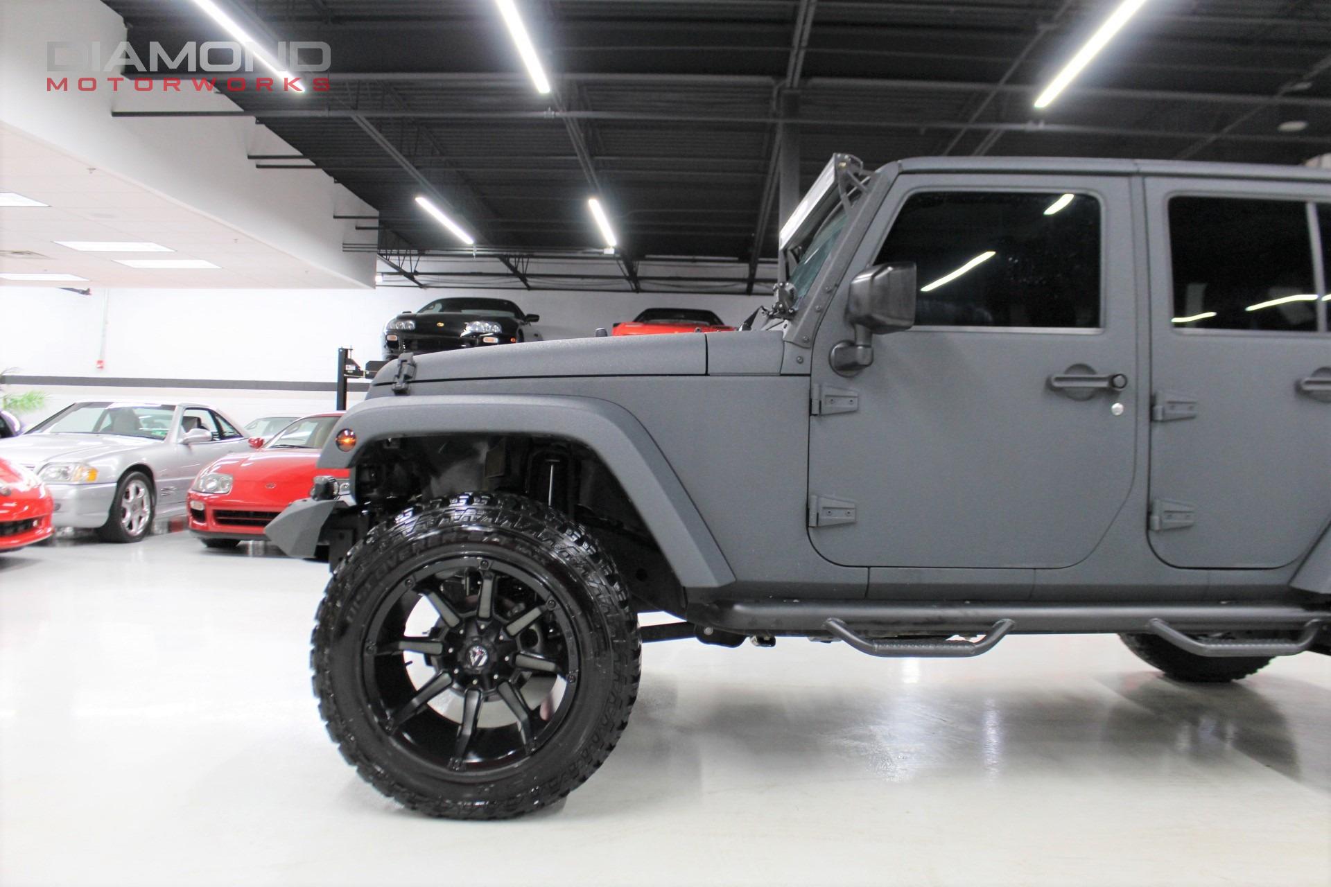 2016 Jeep Wrangler Unlimited RHINO LIFTED Sport S Stock # 255417 for sale  near Lisle, IL | IL Jeep Dealer