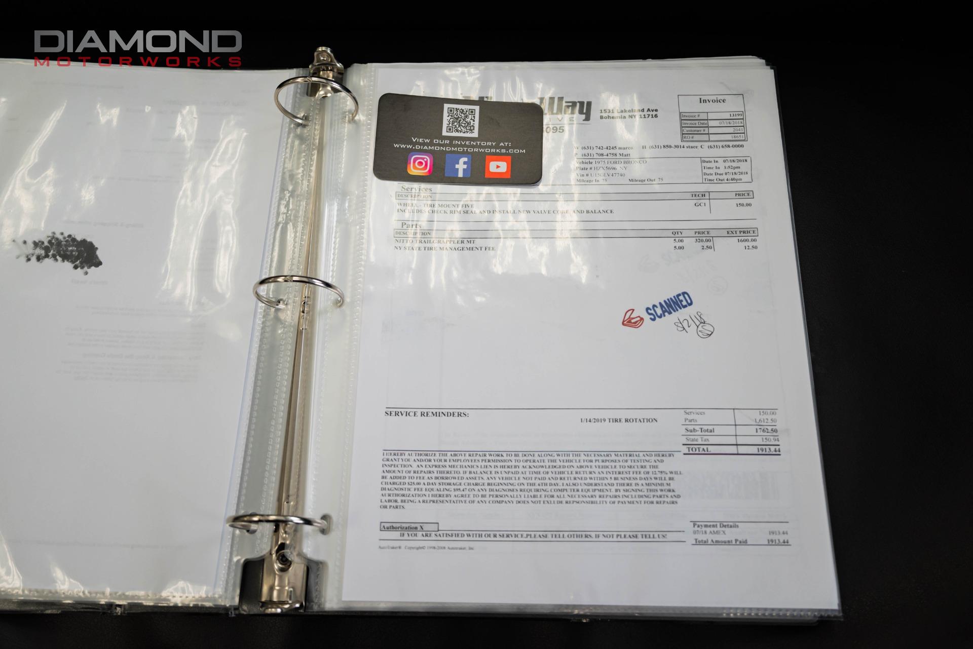 1975 FORD BRONCO 4X4 - Image 147