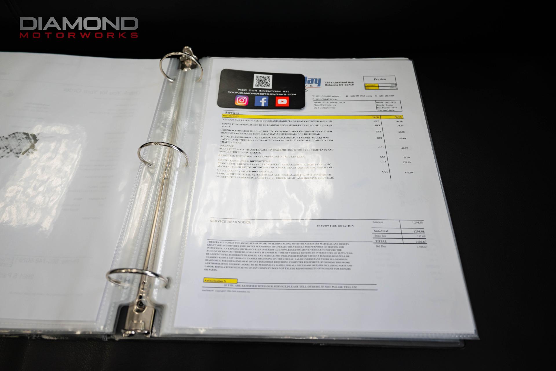 1975 FORD BRONCO 4X4 - Image 151