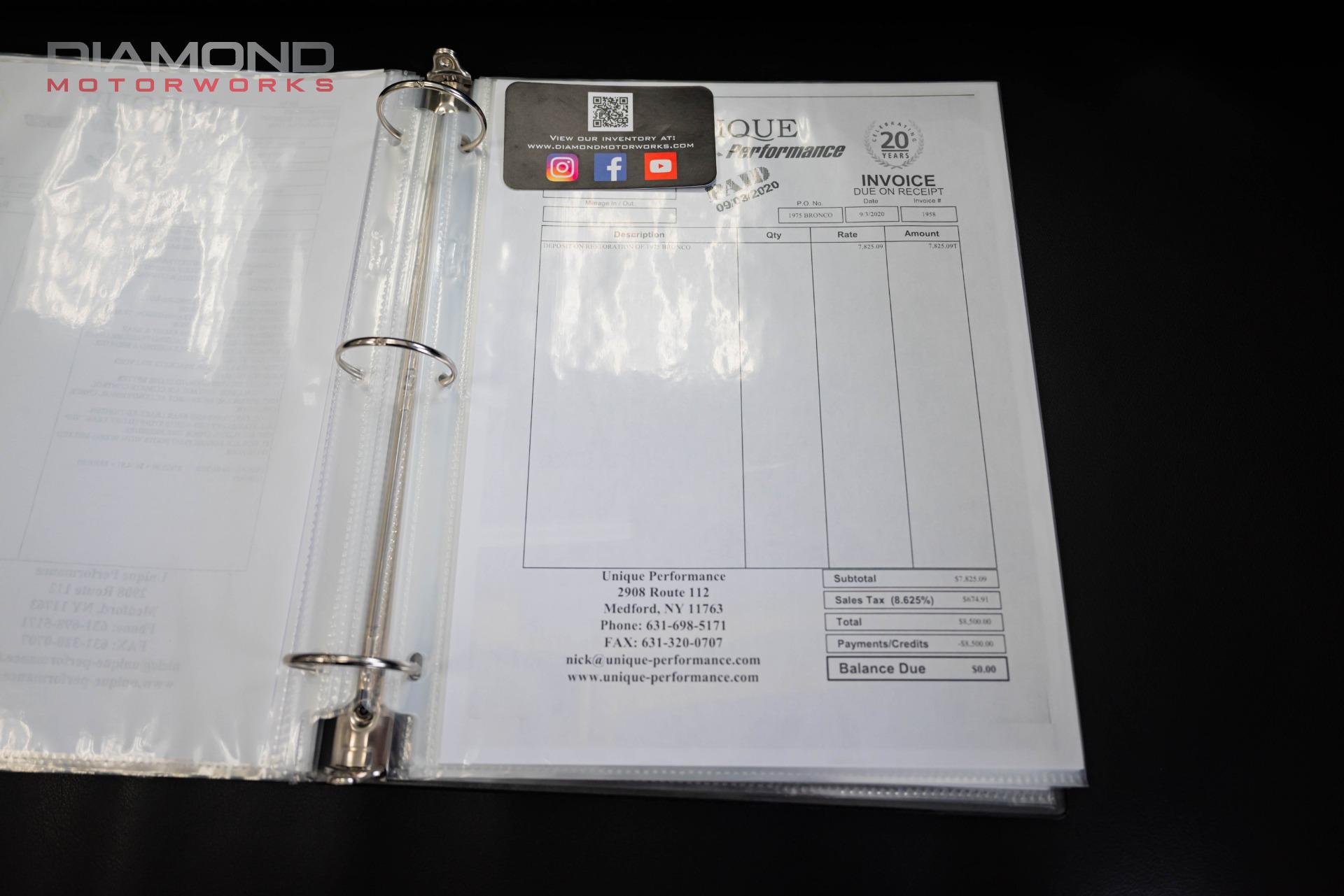 1975 FORD BRONCO 4X4 - Image 157