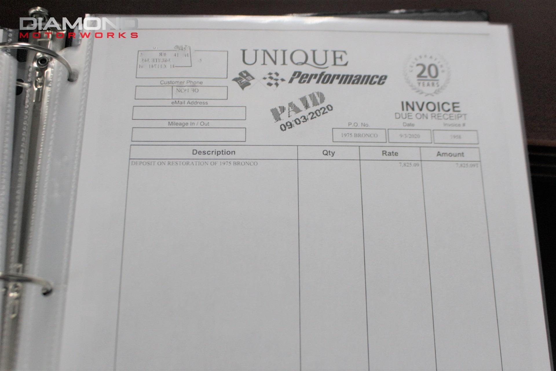 1975 FORD BRONCO 4X4 - Image 187