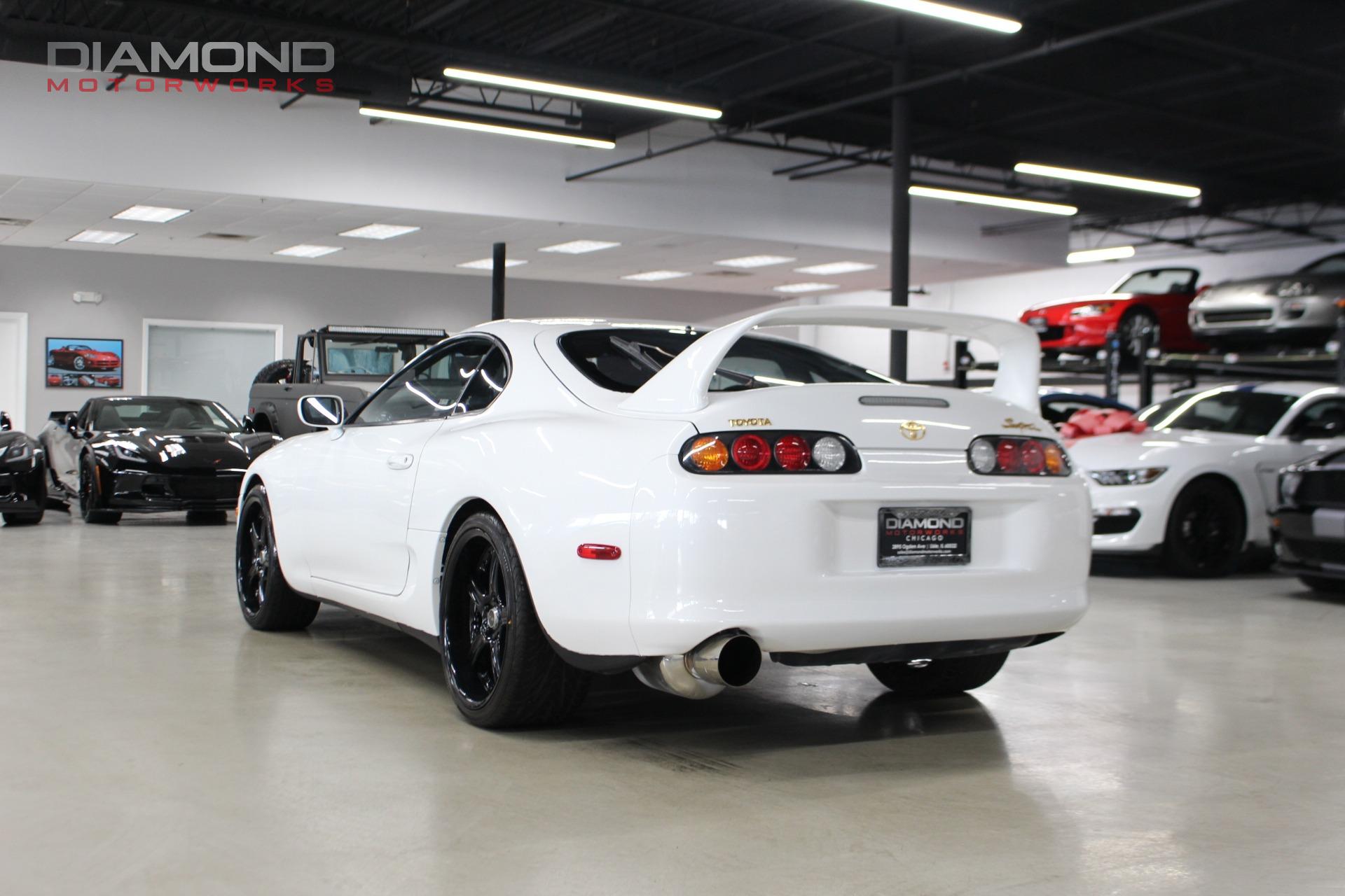 あ*ず様 超美品　希少　Off-White オフホワイト　エナメル 2wayトー Used 1995 Toyota Supra For Sale (Sold) | Diamond Motorworks Stock