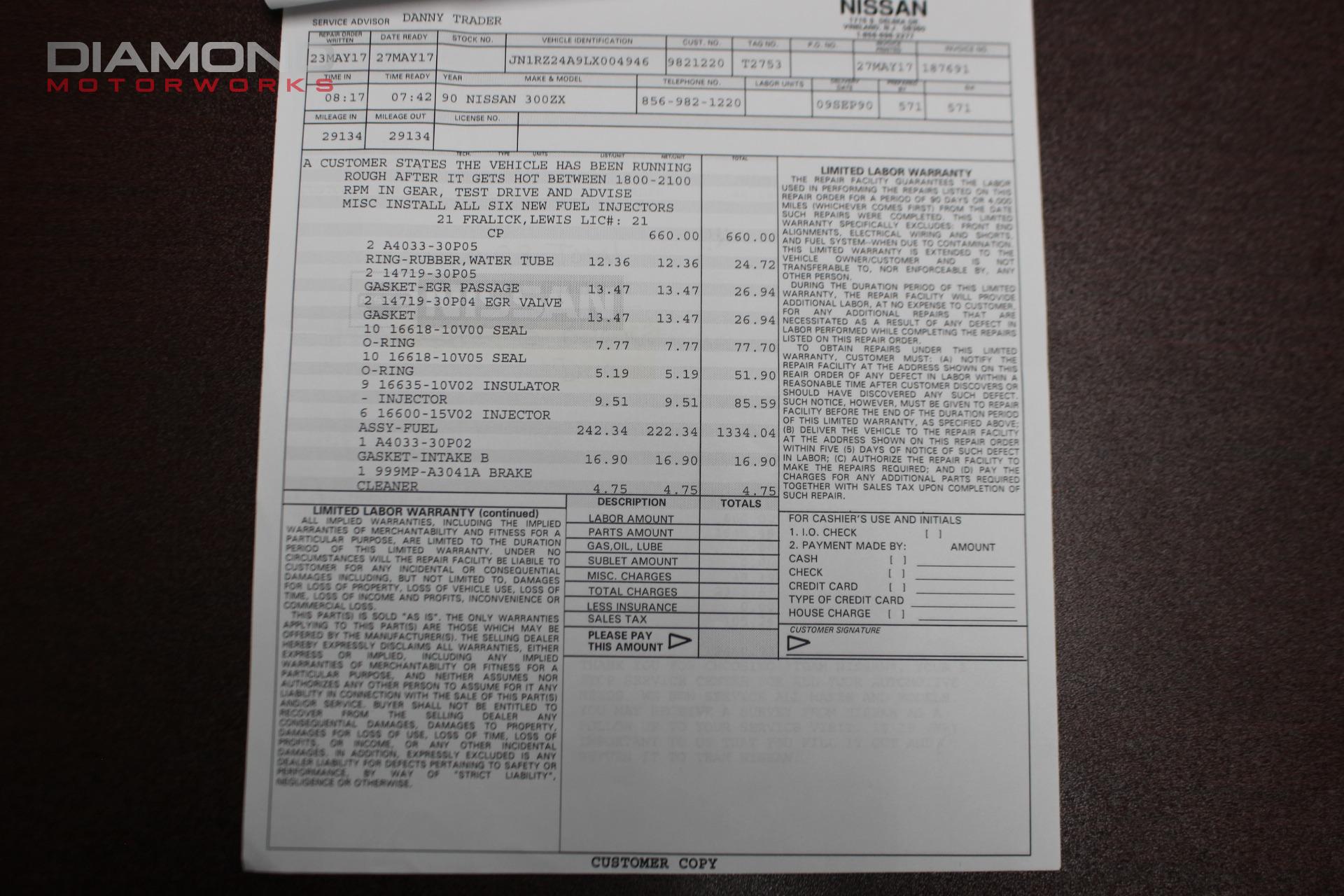 Used 1990 Nissan 300ZX GS For Sale (Sold) | Diamond