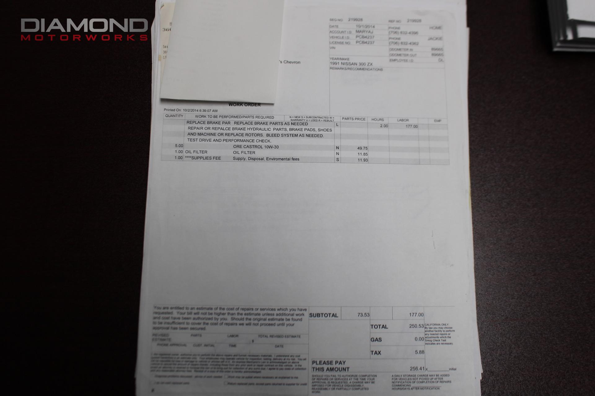 Used 1991 Nissan 300ZX Turbo For Sale (Sold) | Diamond Motorworks