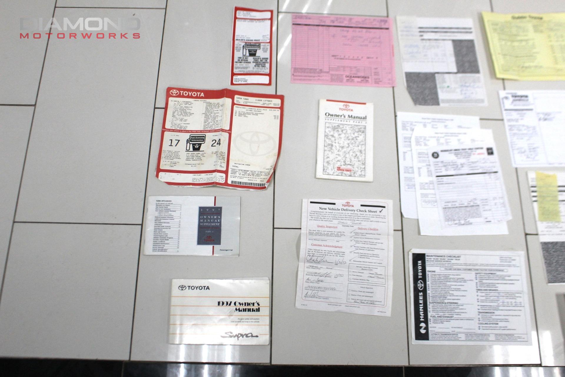 1997 TOYOTA SUPRA - Image 150