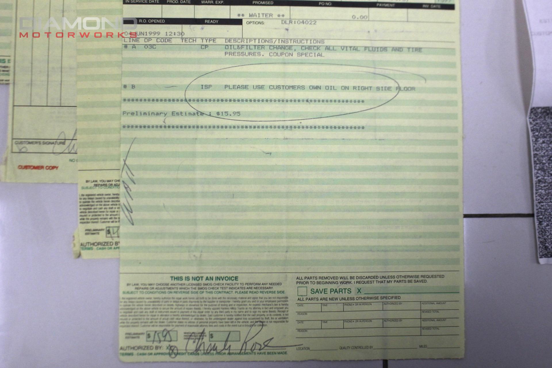 1997 TOYOTA SUPRA - Image 161