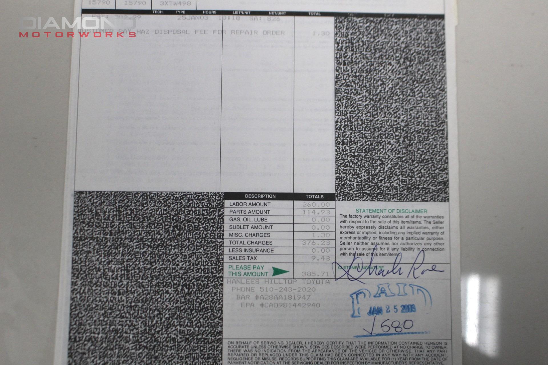 1997 TOYOTA SUPRA - Image 169