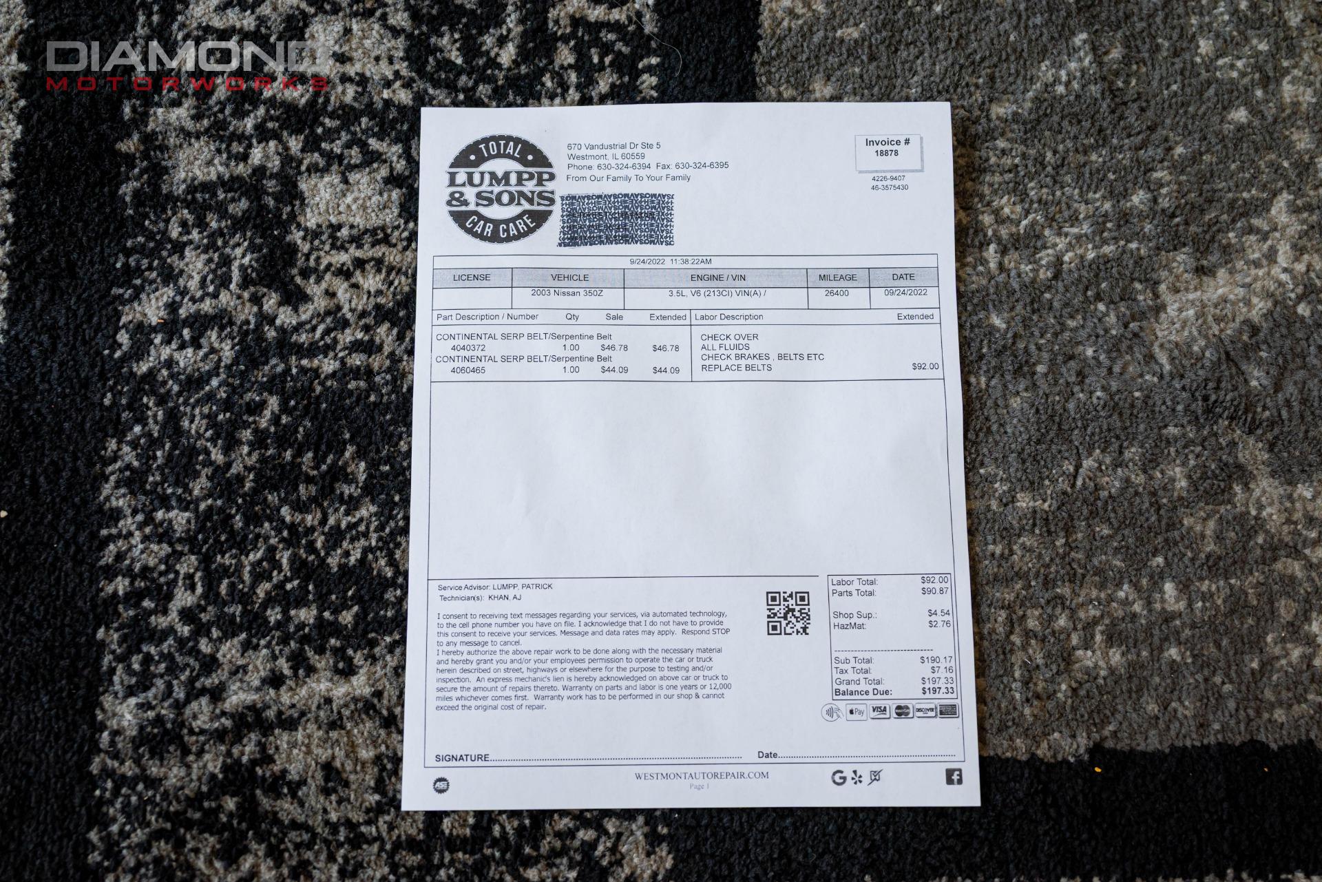 2003 NISSAN 350Z - Image 143