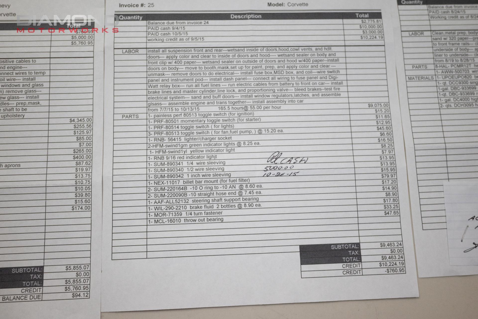 1963 CHEVROLET CORVETTE STINGRAY WINDOW - Image 139