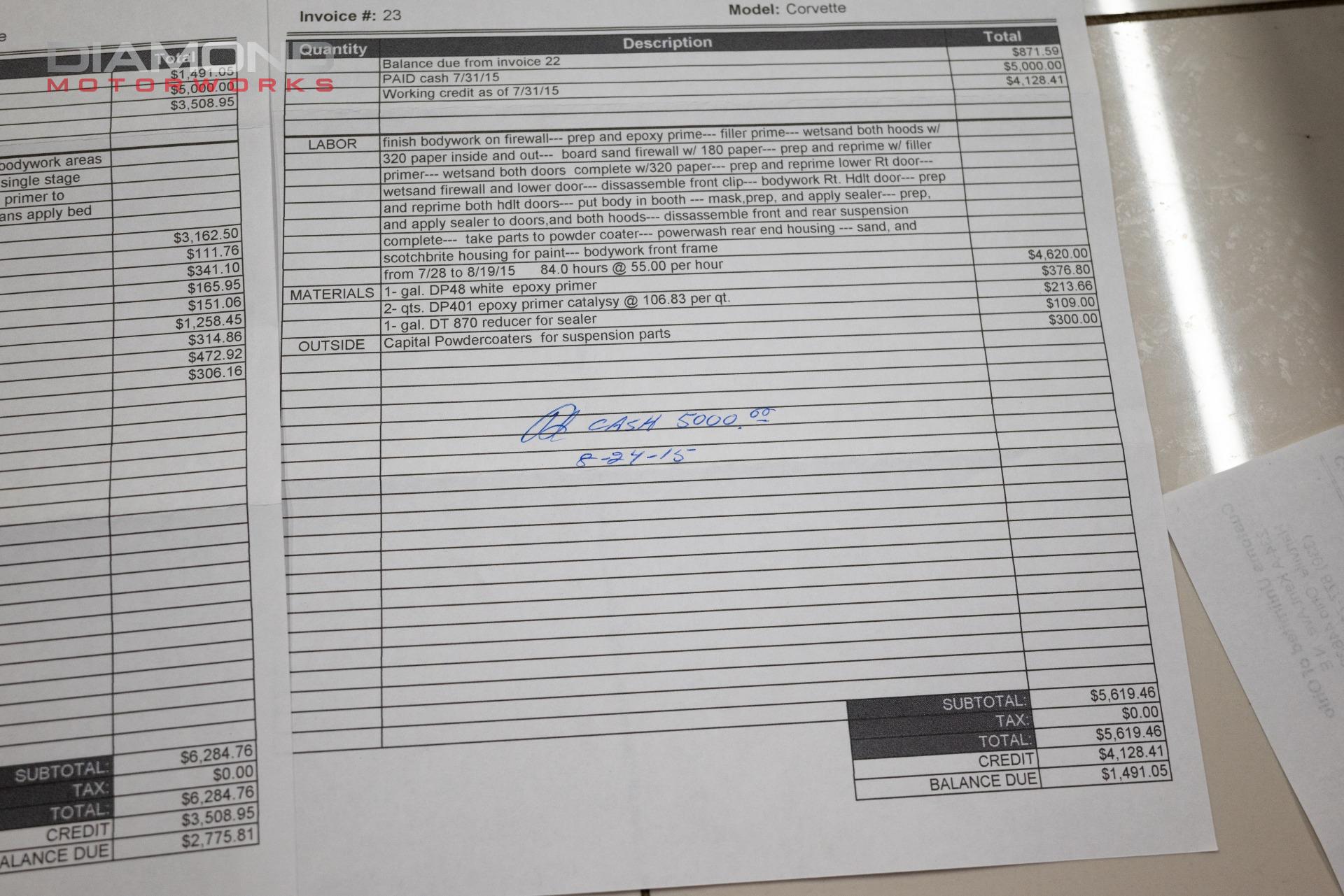 1963 CHEVROLET CORVETTE STINGRAY WINDOW - Image 141