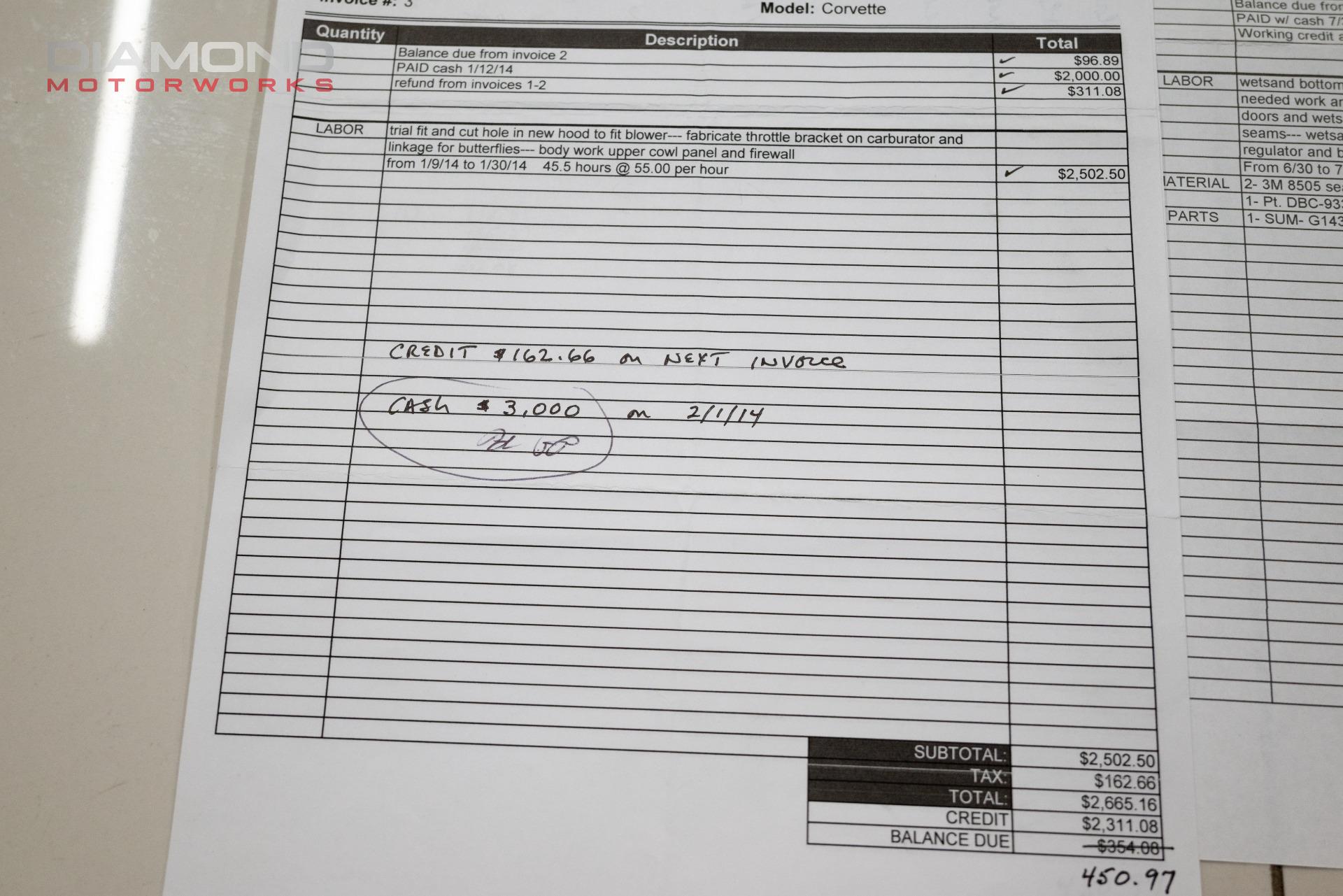 1963 CHEVROLET CORVETTE STINGRAY WINDOW - Image 142