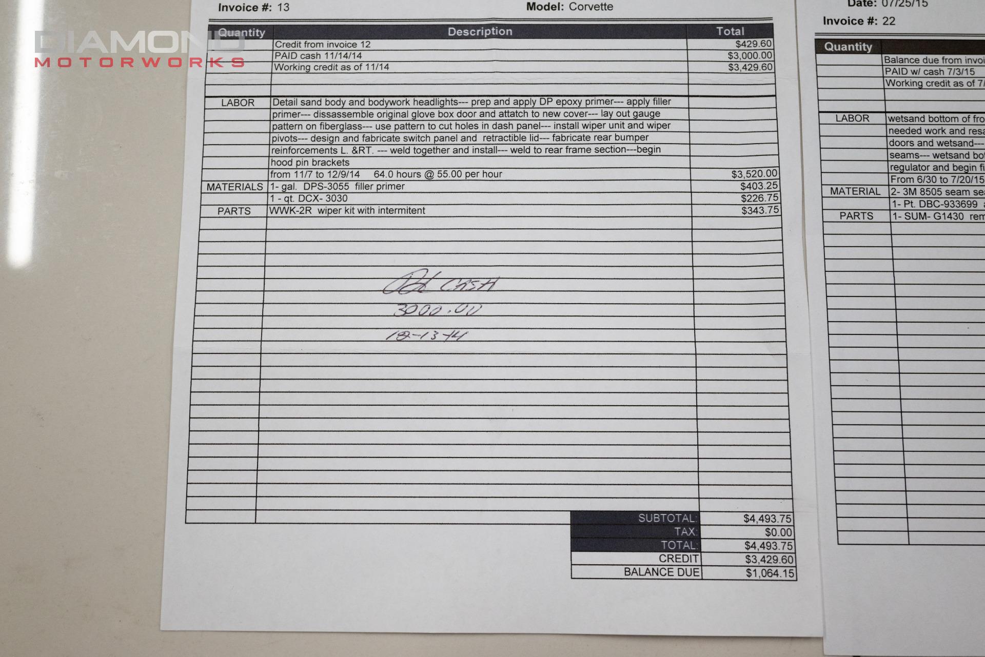 1963 CHEVROLET CORVETTE STINGRAY WINDOW - Image 154