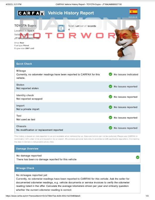 1995 TOYOTA SUPRA TURBO - Image 144