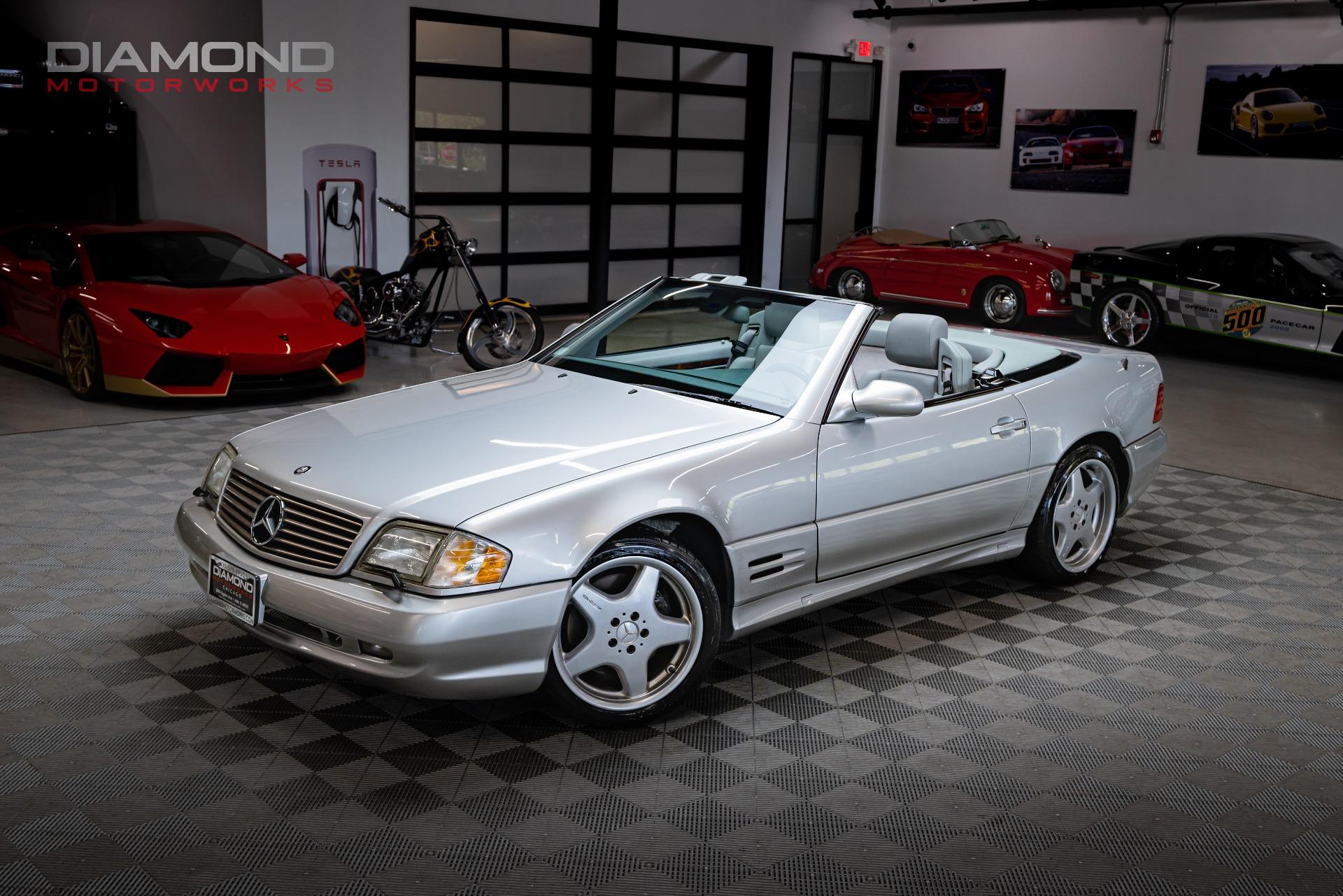Mercedes-Benz SL 2001 シルバー Used 2001 Mercedes-Benz SL-Class SL 500 For Sale (Sold