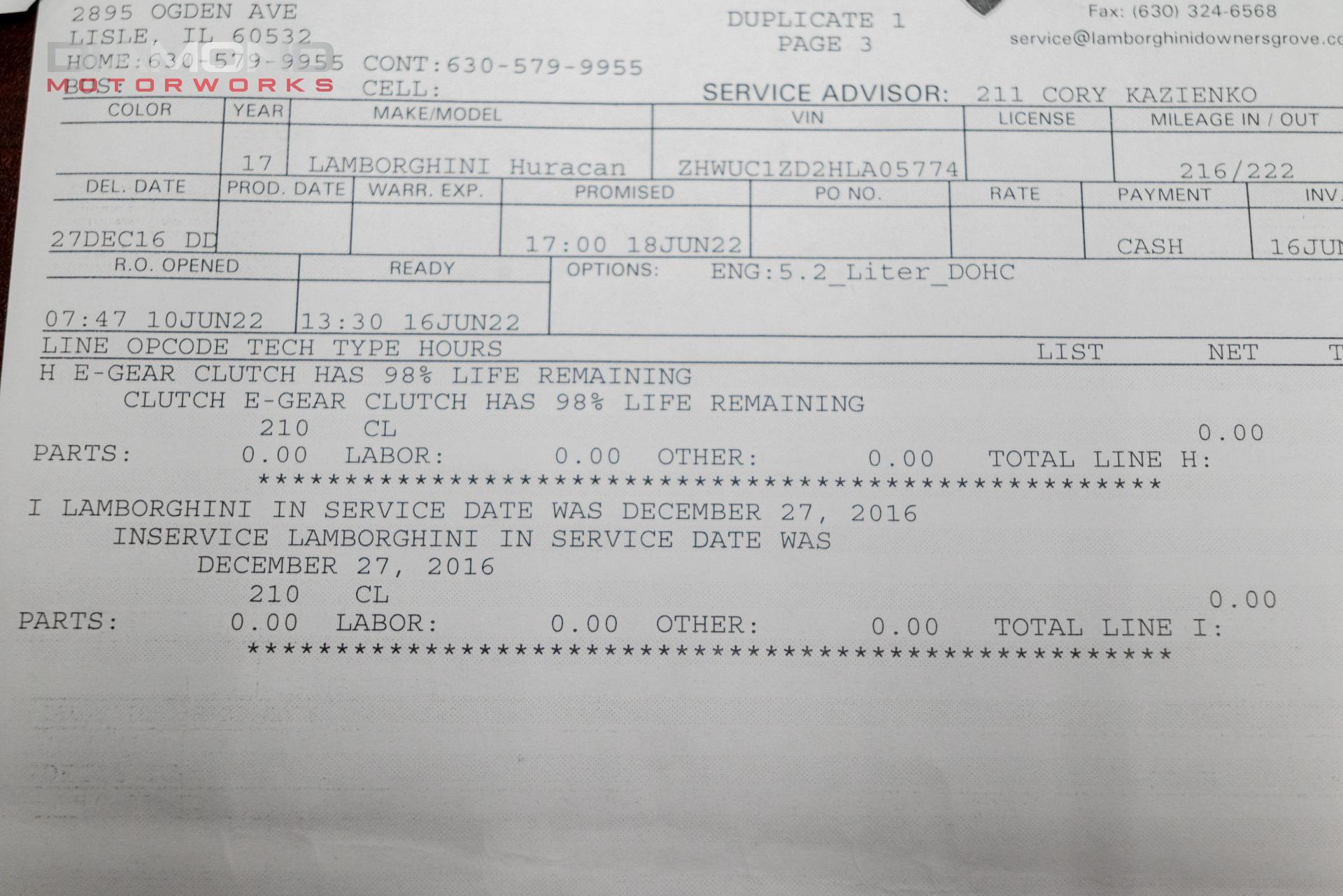 2017 LAMBORGHINI AVENTADOR - Image 152