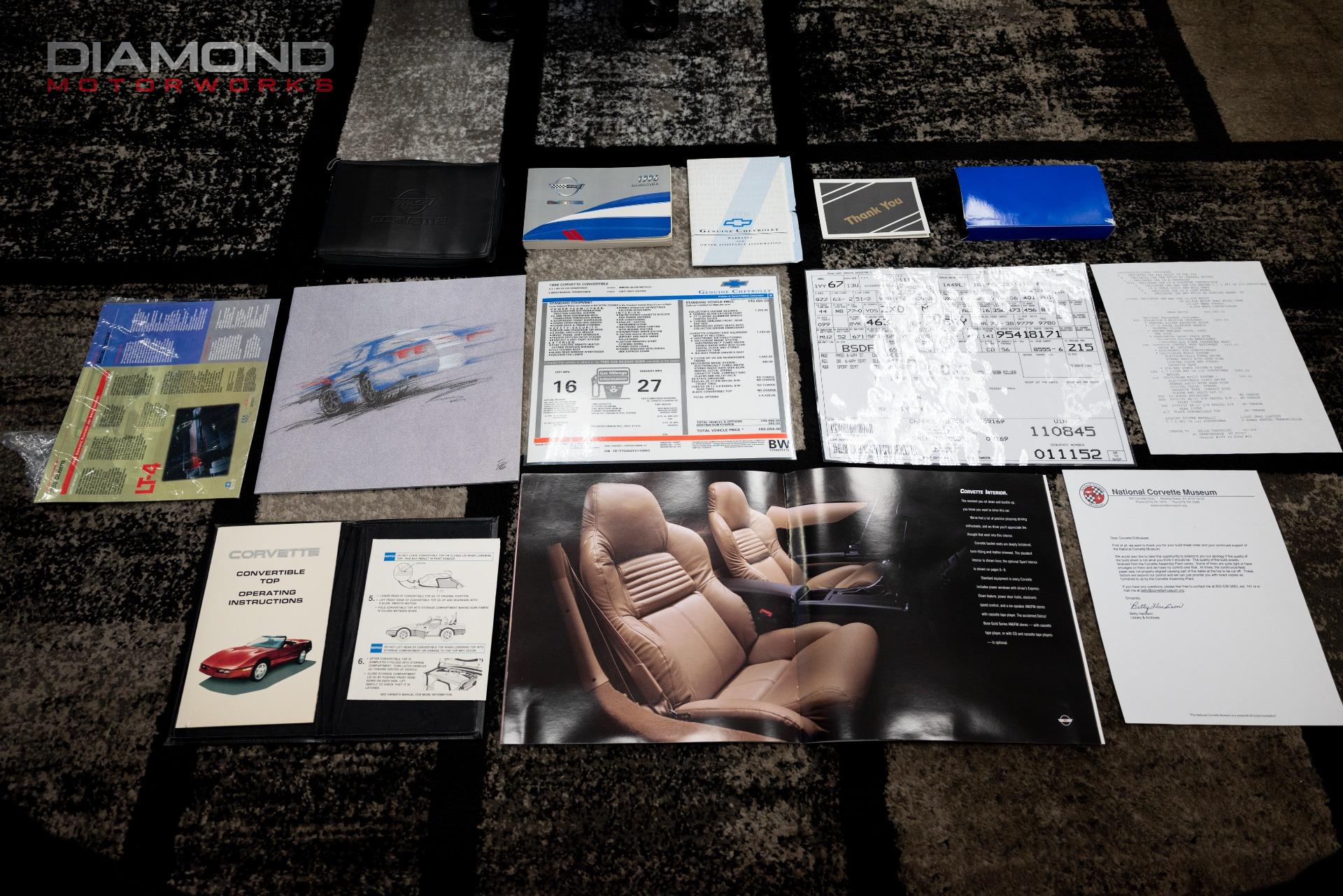 1996 CHEVROLET CORVETTE - Image 102