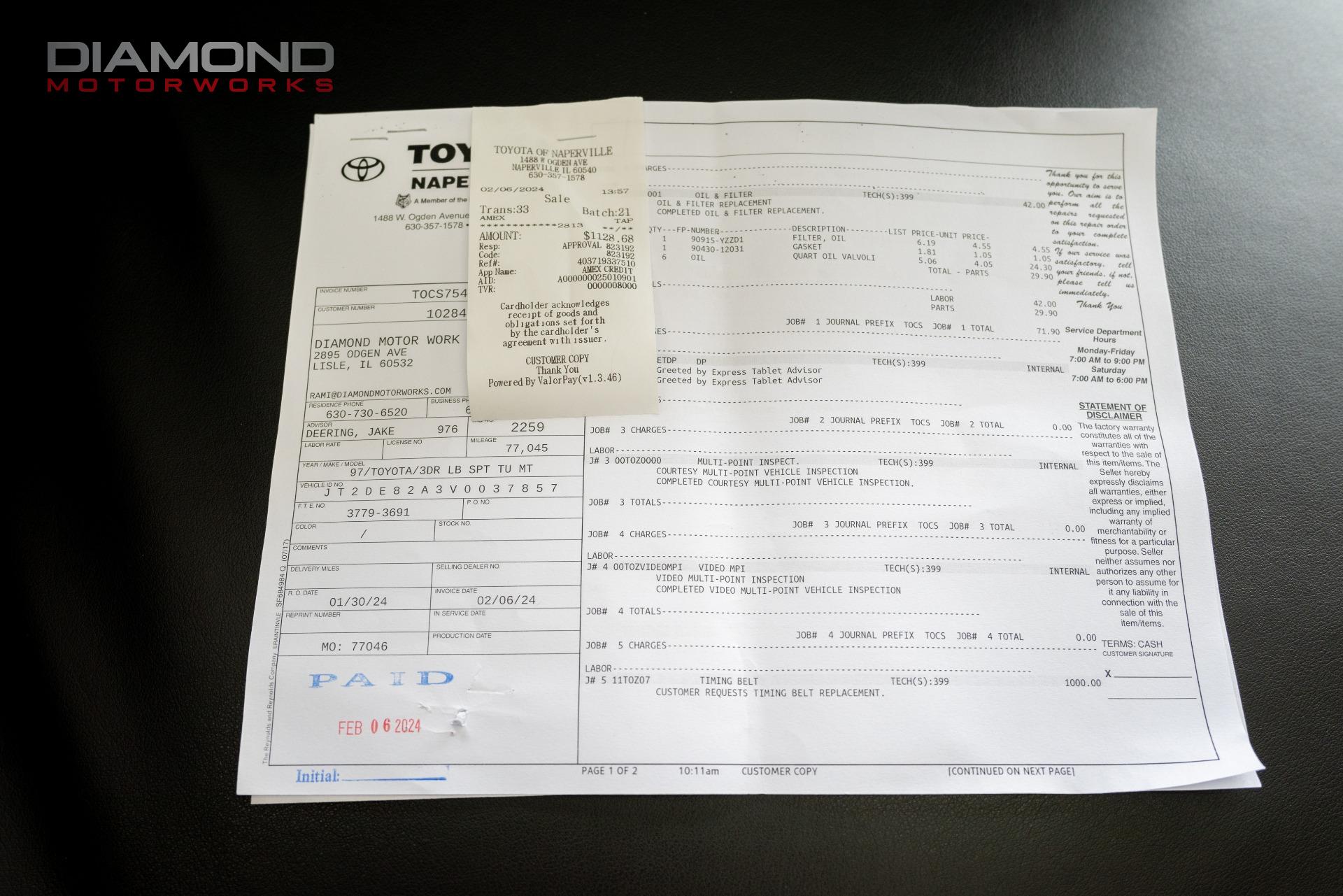 1997 TOYOTA SUPRA - Image 132