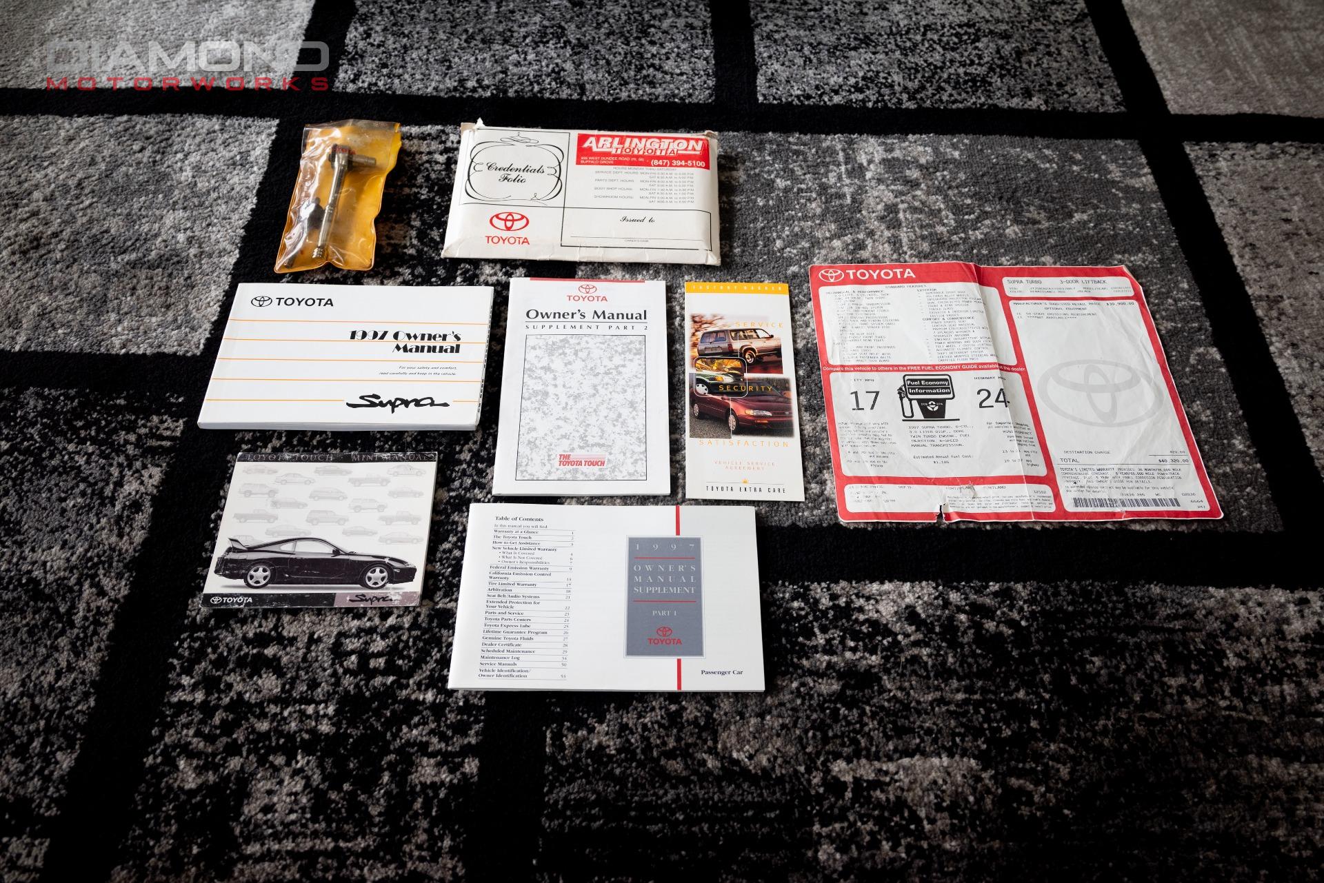 1997 TOYOTA SUPRA - Image 135