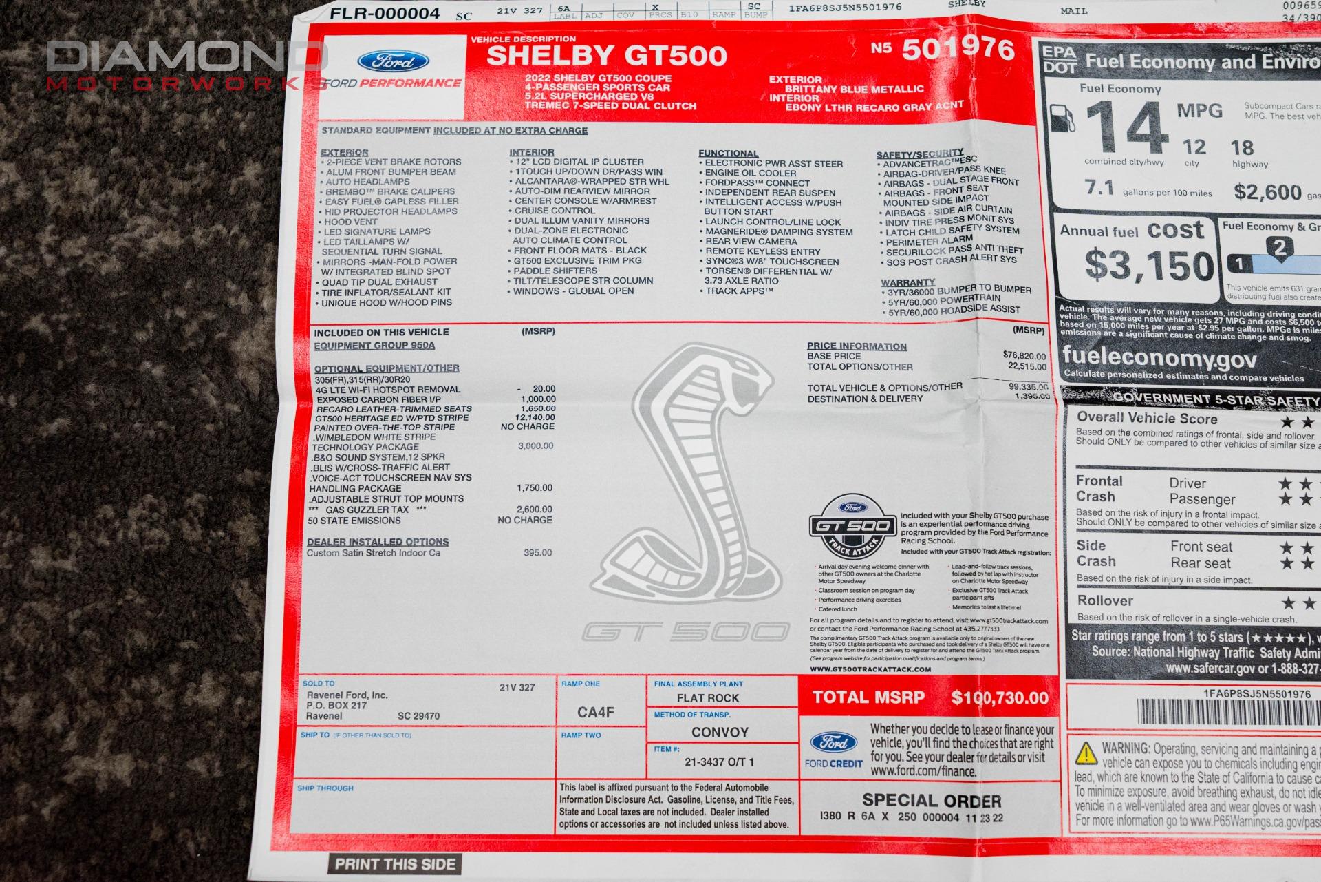 2022 FORD MUSTANG - Image 145