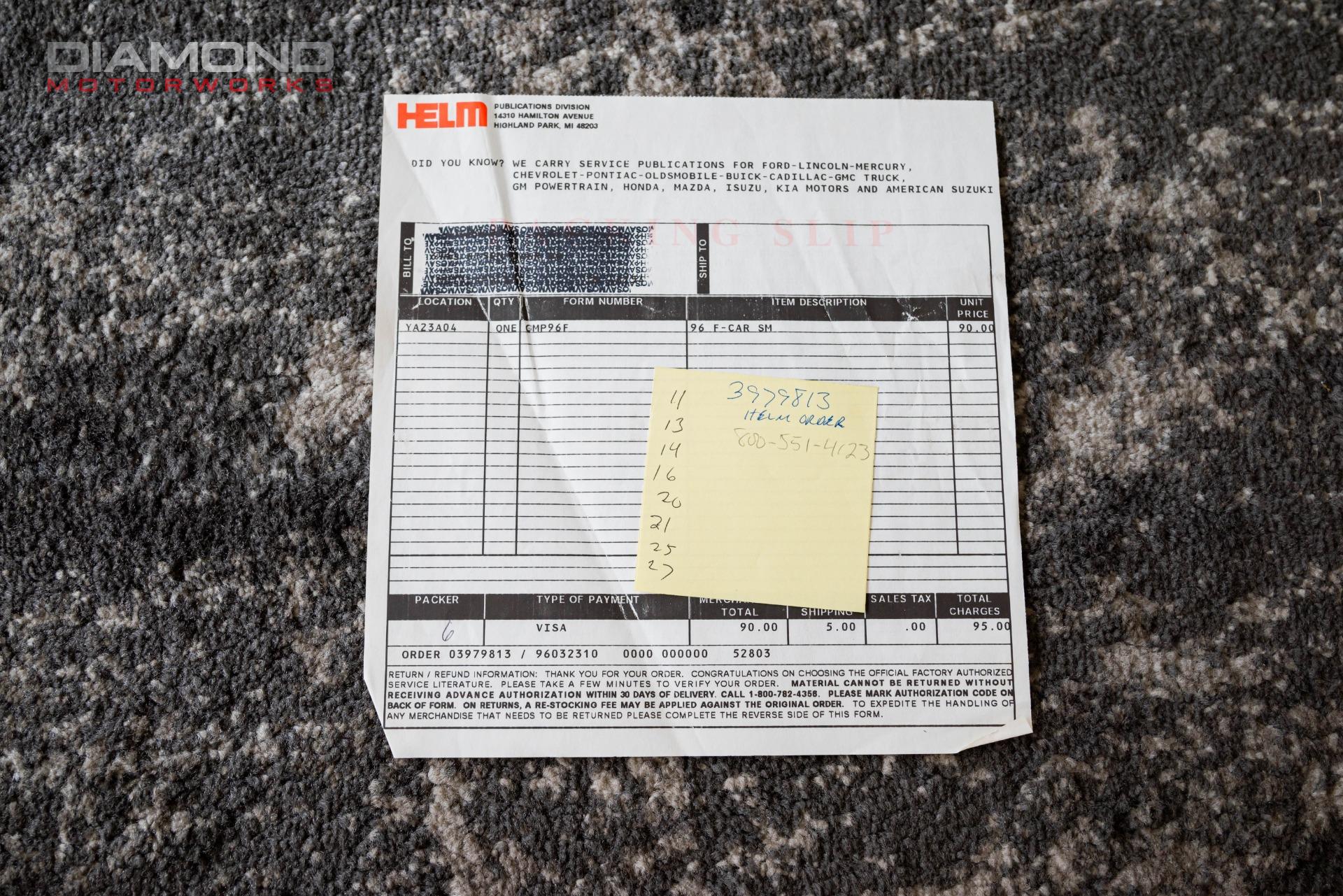 1996 PONTIAC FIREBIRD - Image 131