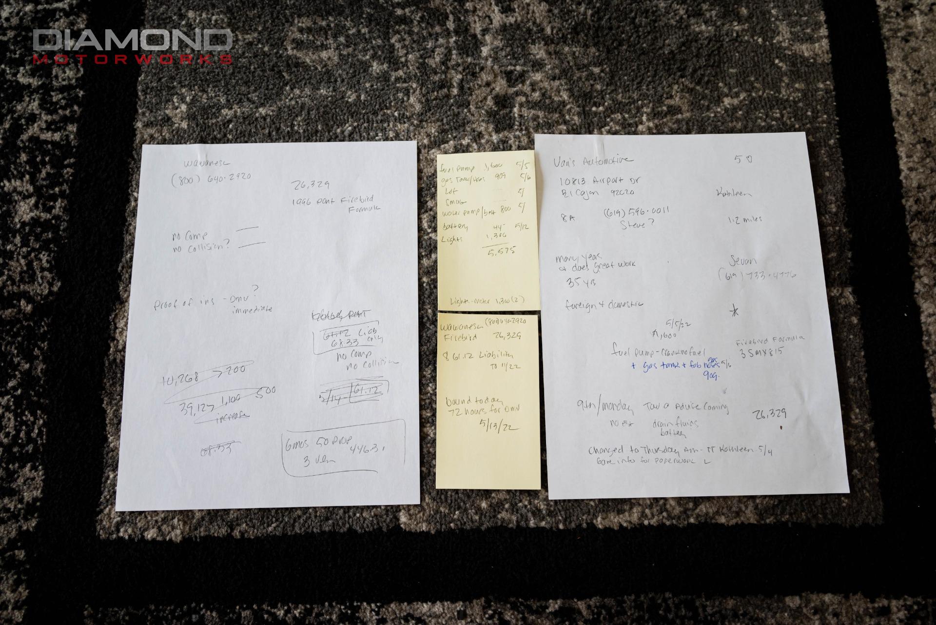 1996 PONTIAC FIREBIRD - Image 134