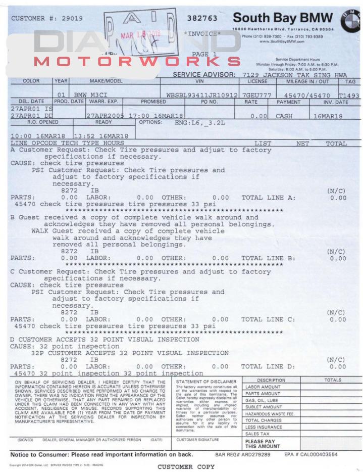 2001 BMW M3 - Image 131