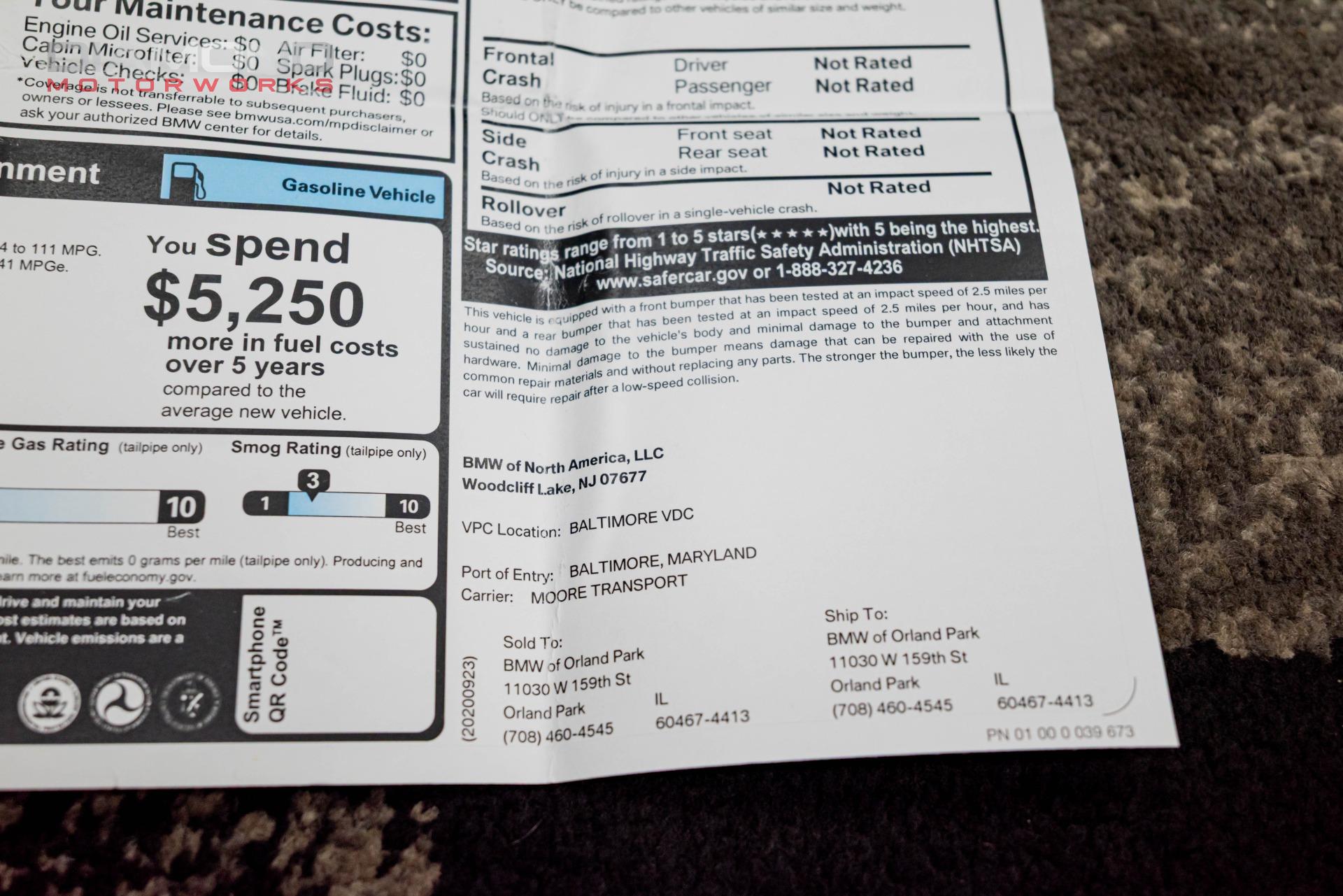 2021 BMW 750I - Image 157