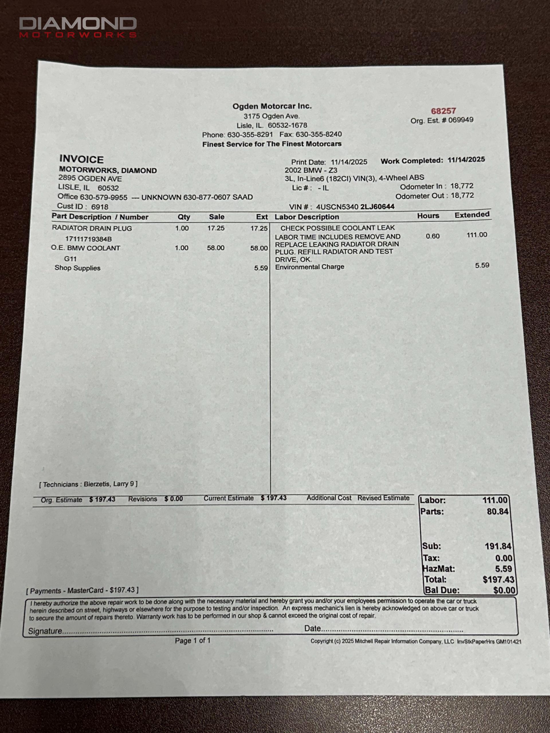 2002 BMW Z3 - Image 132