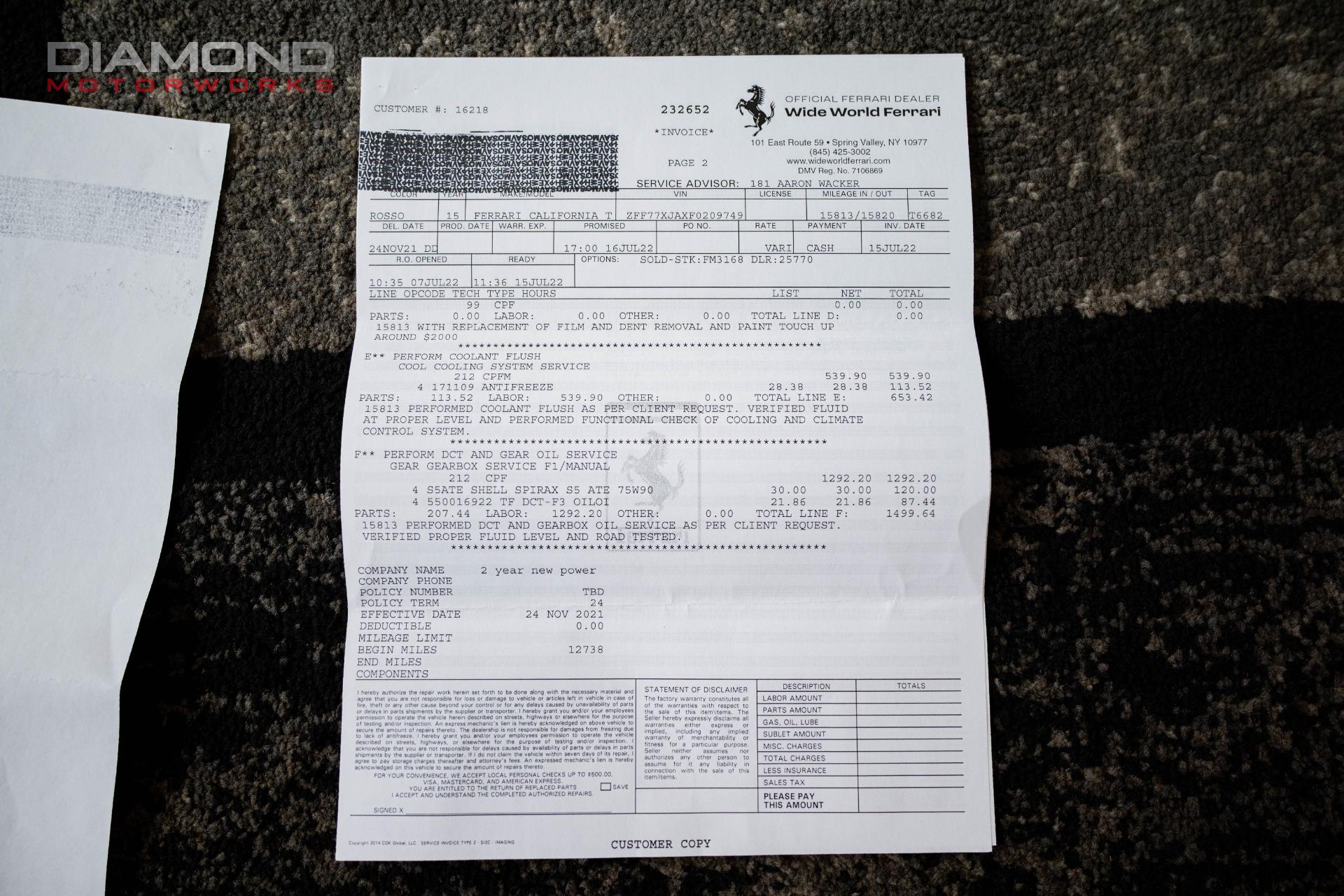 2015 FERRARI CALIFORNIA T - Image 151