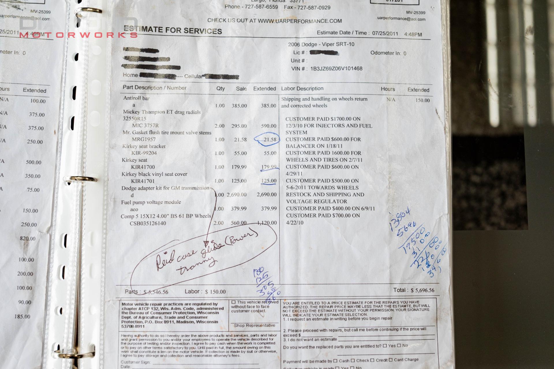 2006 DODGE VIPER - Image 150