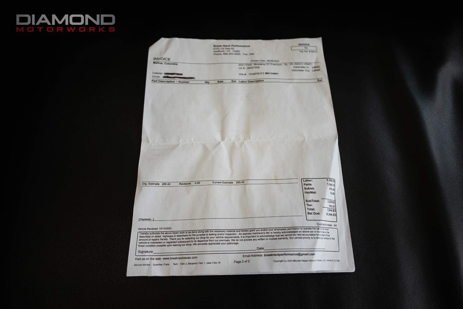 2021 FORD MUSTANG - Image 106