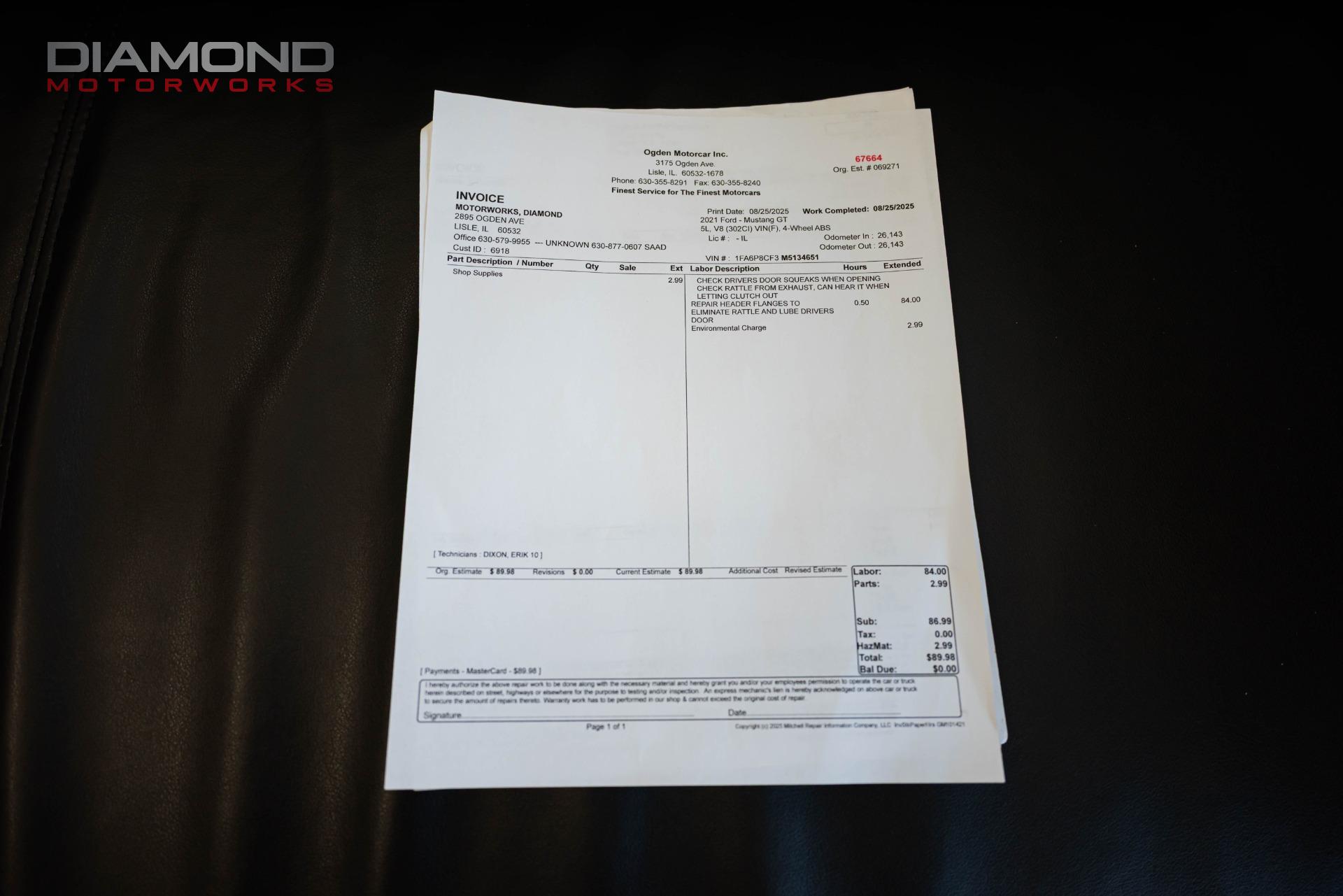 2021 FORD MUSTANG - Image 107