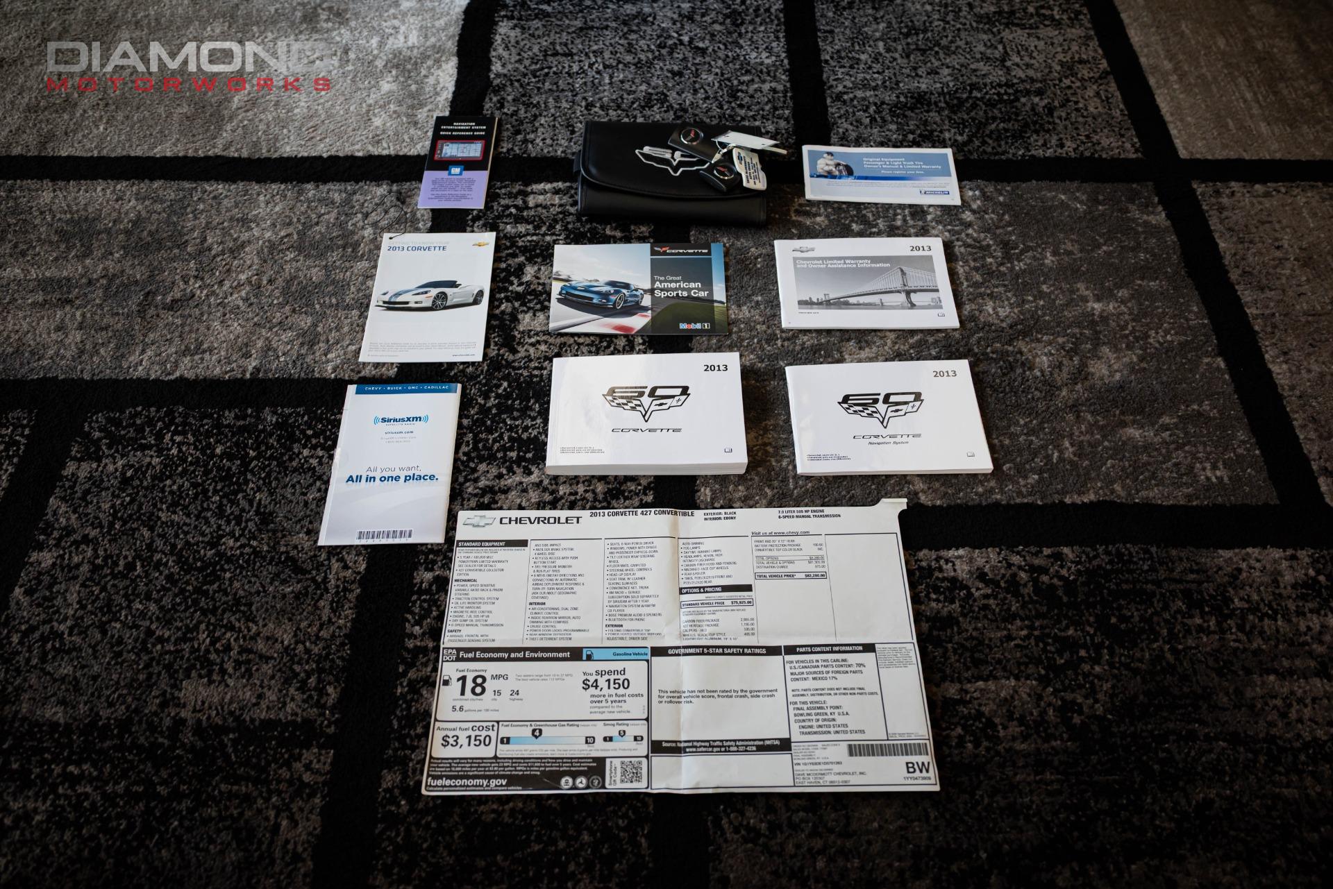 2013 CHEVROLET CORVETTE - Image 103