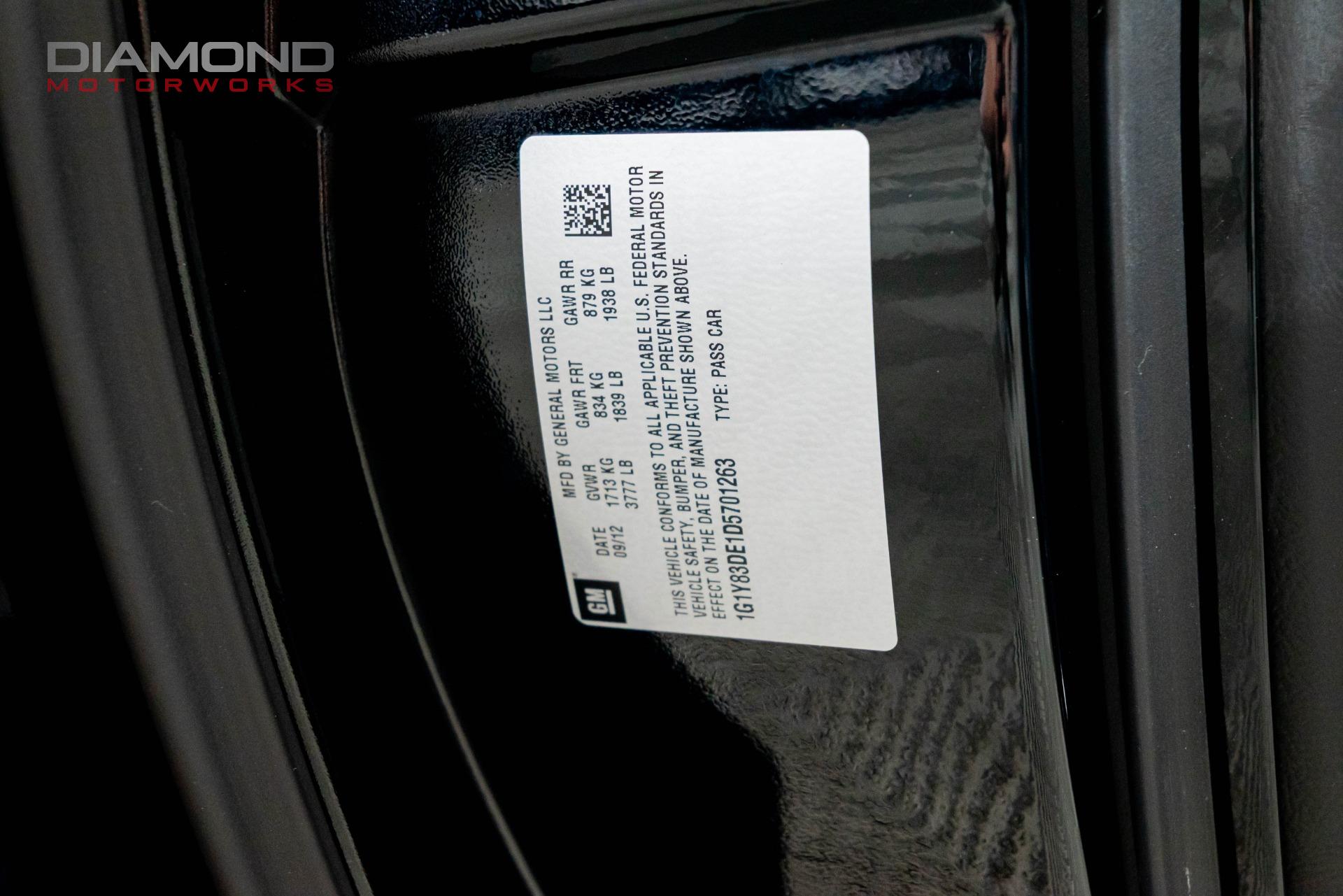 2013 CHEVROLET CORVETTE - Image 98