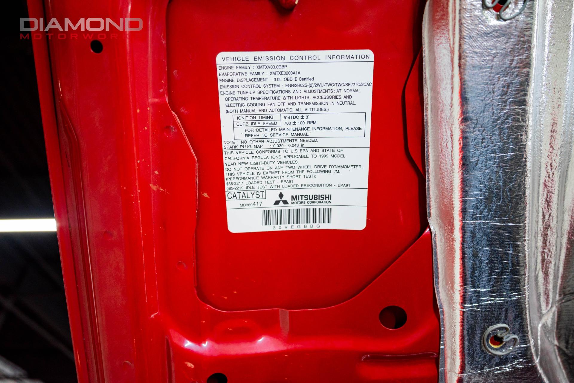 1999 MITSUBISHI 3000GT - Image 145