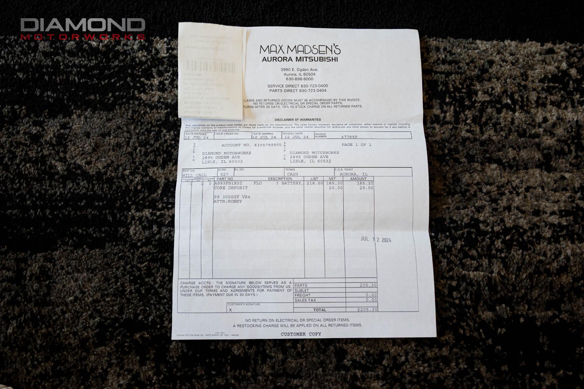 1999 MITSUBISHI 3000GT - Image 165