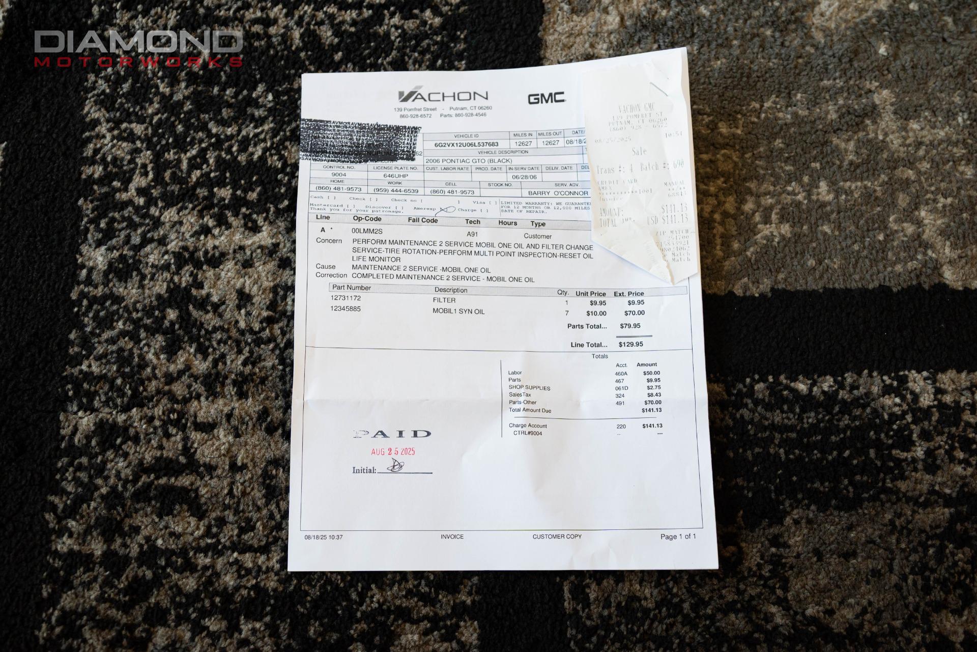 2006 PONTIAC GTO - Image 108