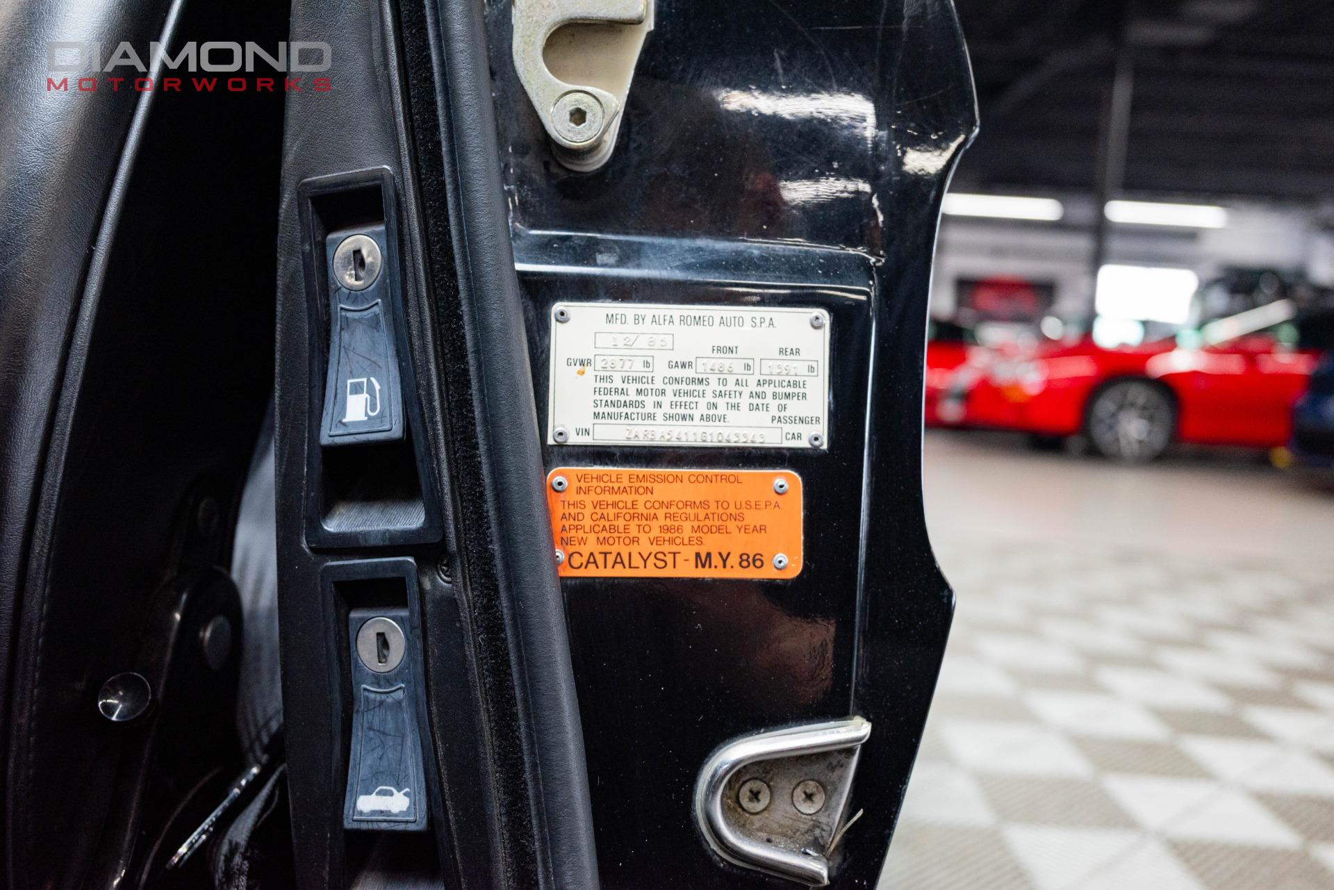 1986 ALFA ROMEO SPIDER - Image 67