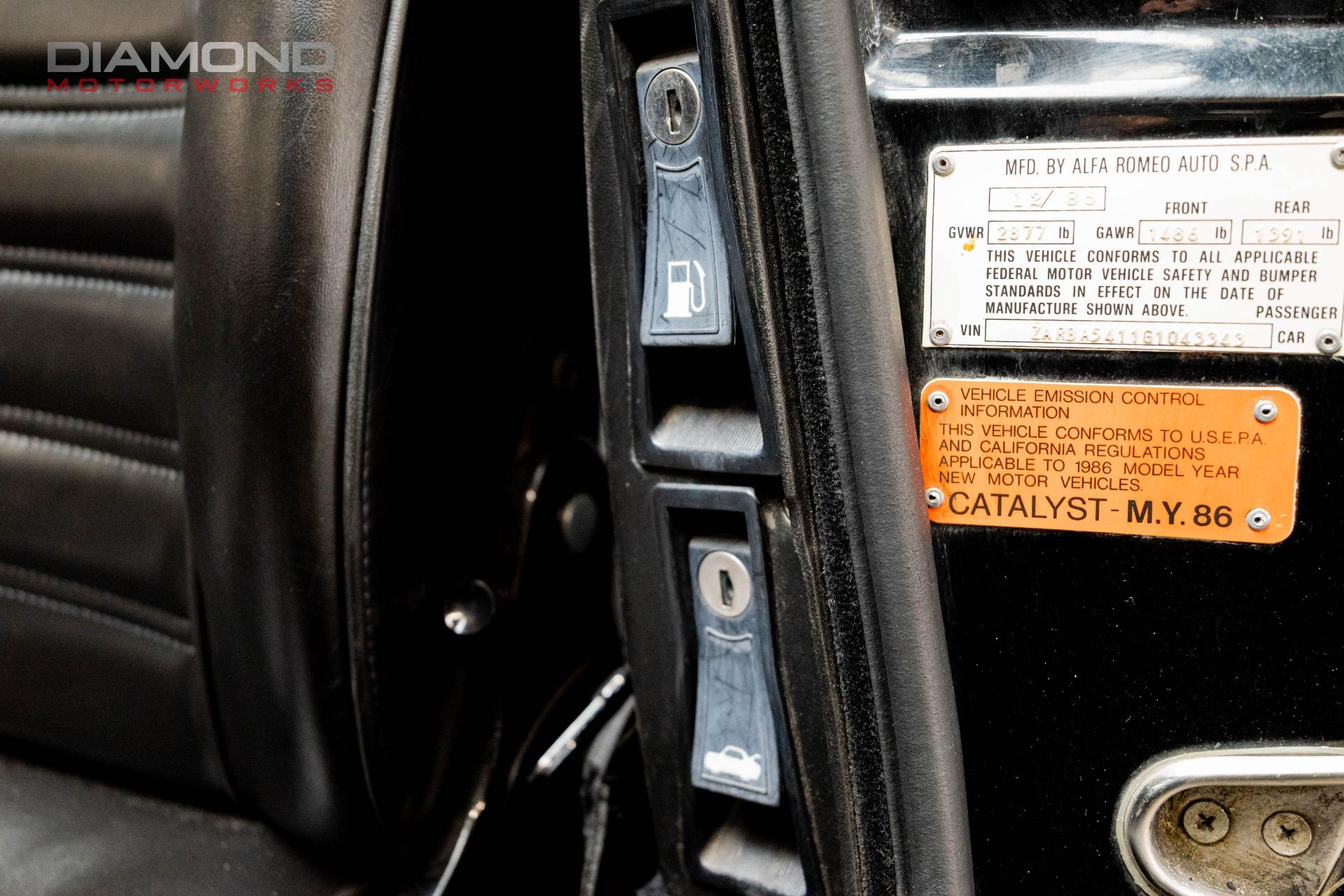 1986 ALFA ROMEO SPIDER - Image 90