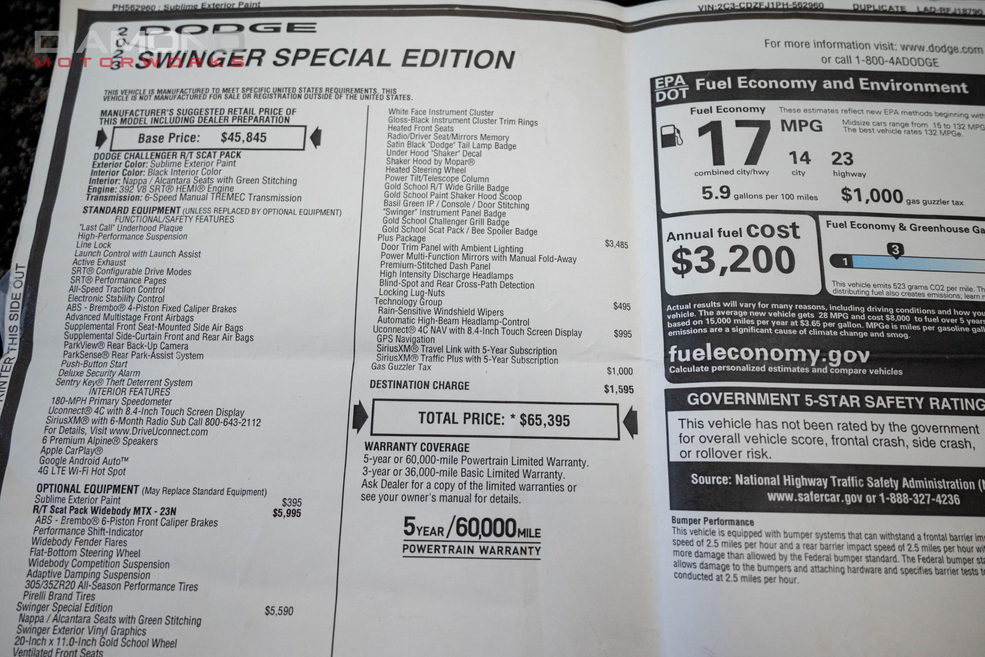 2023 DODGE CHALLENGER - Image 114