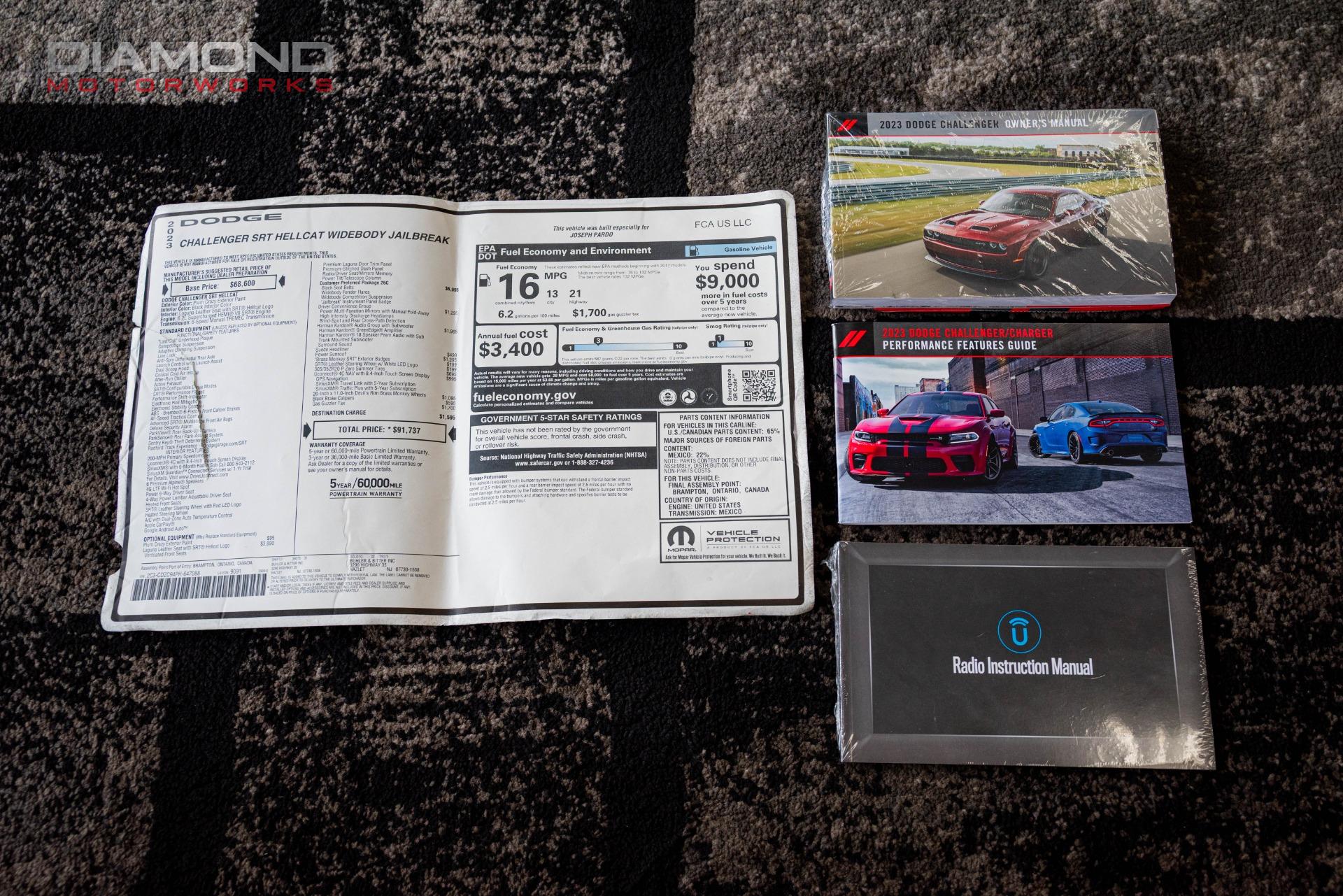 2023 DODGE CHALLENGER - Image 134