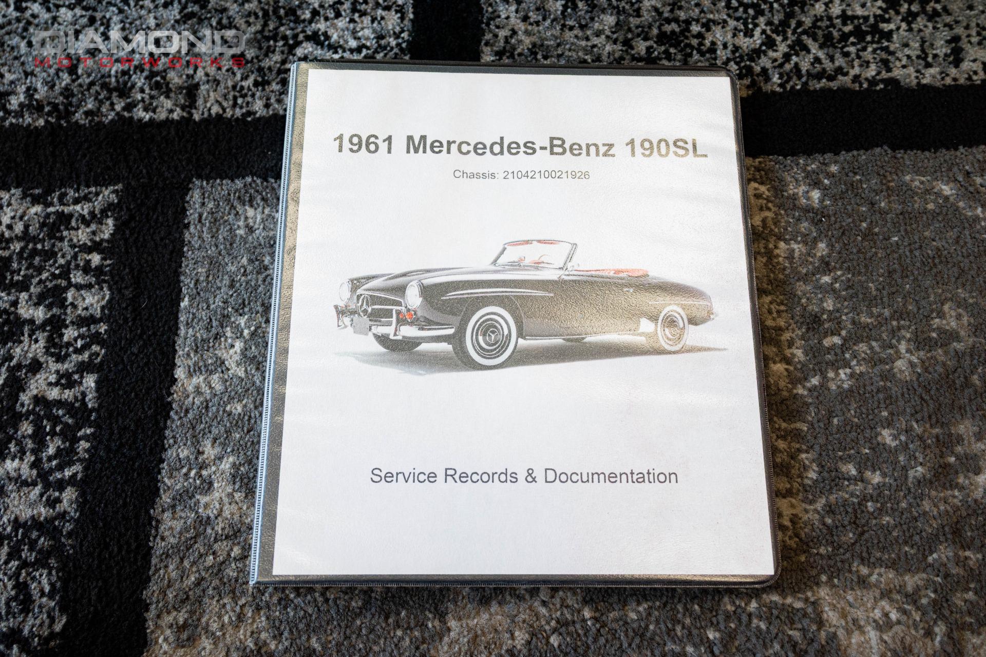 1961 MERCEDES BENZ 190SL - Image 140