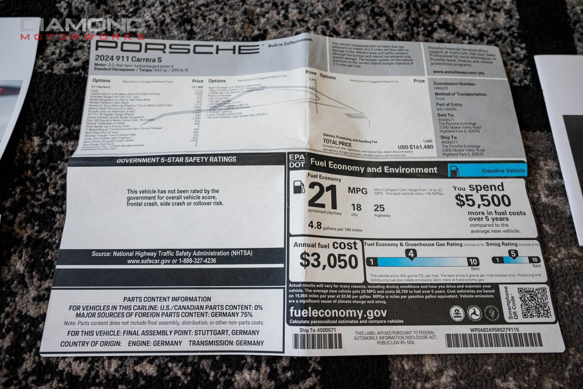 2024 PORSCHE 911 - Image 139