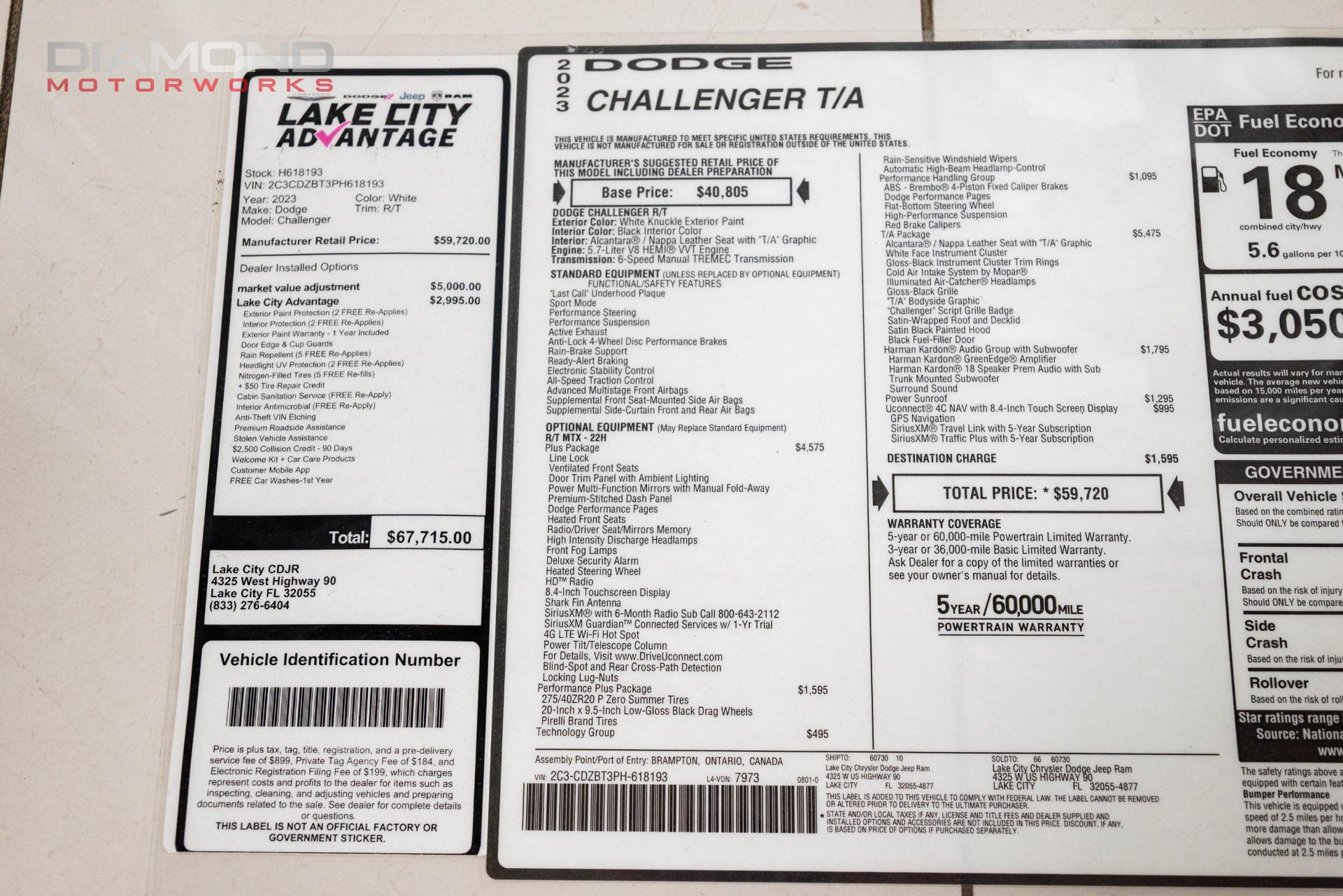 2023 DODGE CHALLENGER - Image 138