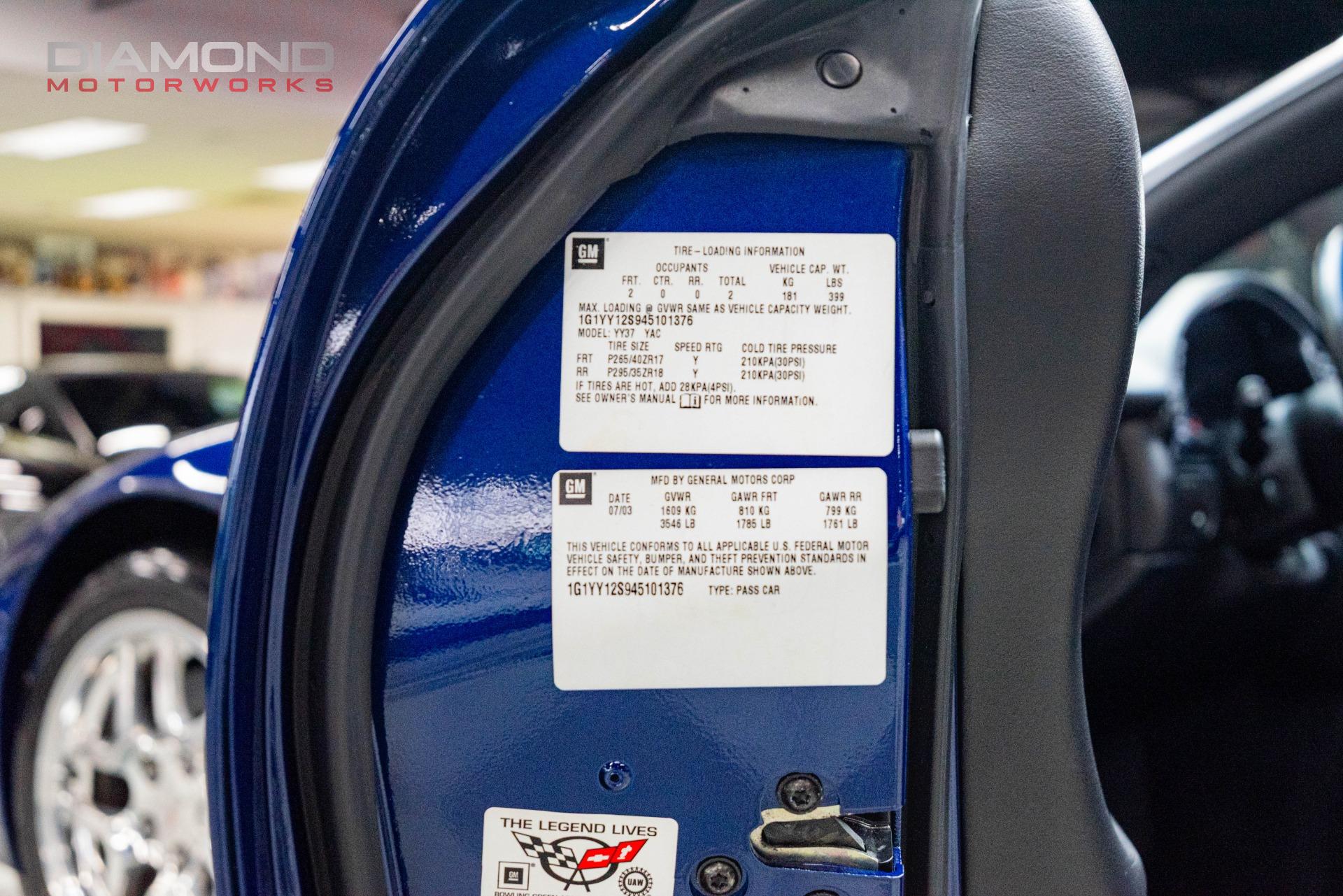 2004 CHEVROLET CORVETTE - Image 63