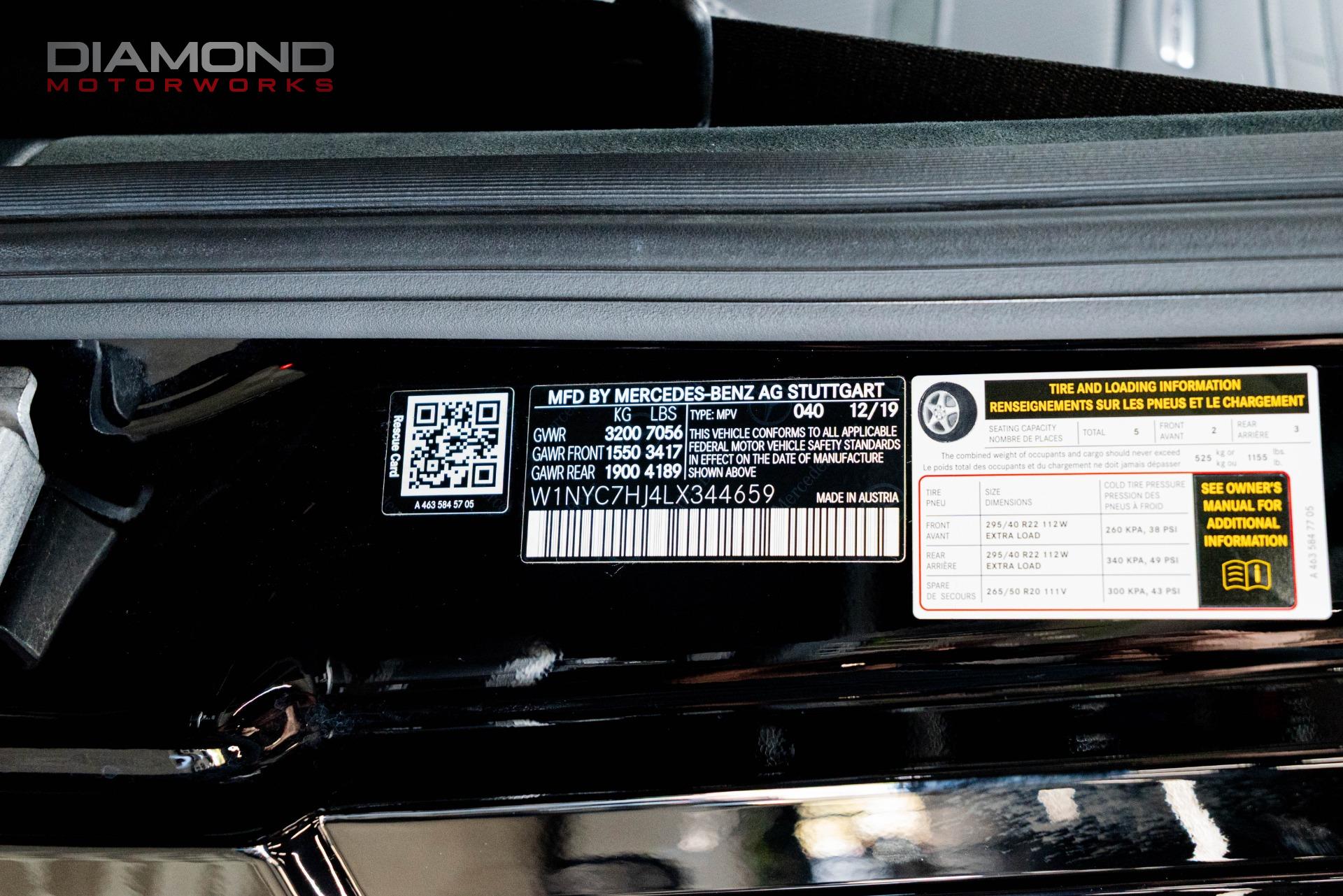 2020 MERCEDES-BENZ G-CLASS - Image 125