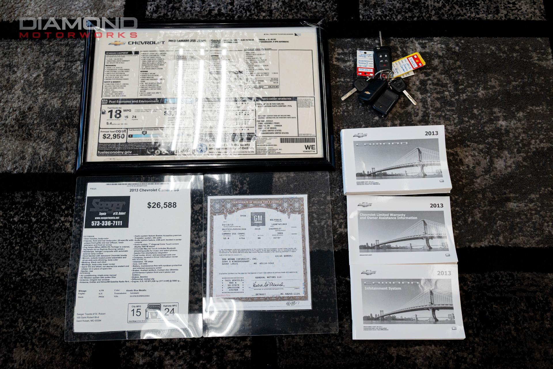 2013 CHEVROLET CAMARO - Image 142